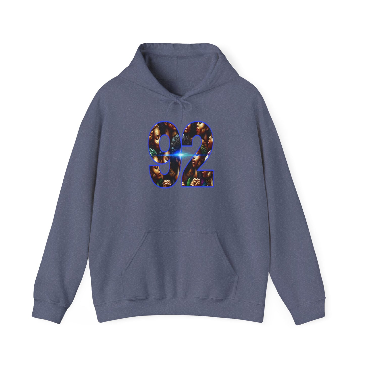 Retro 92 Unisex Heavy Blend™ Hooded Sweatshirt - Cozy Streetwear