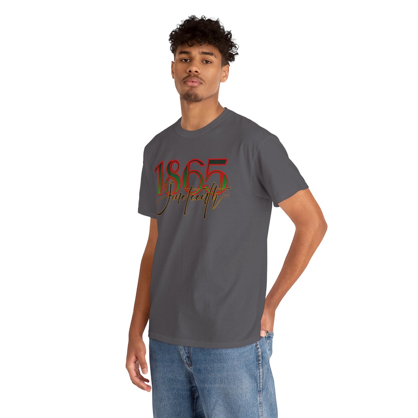 Heritage Unisex Cotton Tee - Celebrate 1865, Black History Shirt, Inclusive Fashion, Unisex Tee, Cultural Pride Apparel