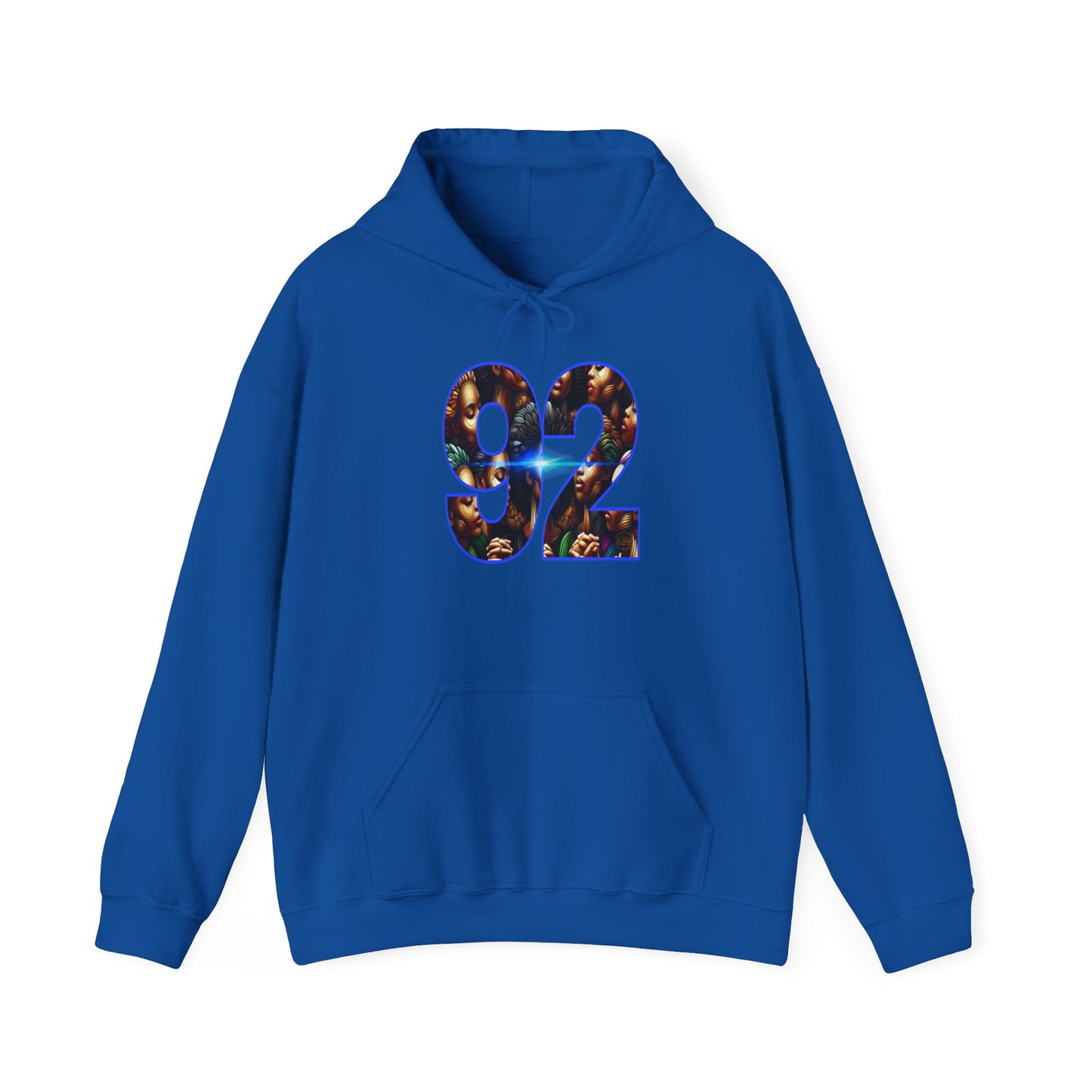 Retro 92 Unisex Heavy Blend™ Hooded Sweatshirt - Cozy Streetwear