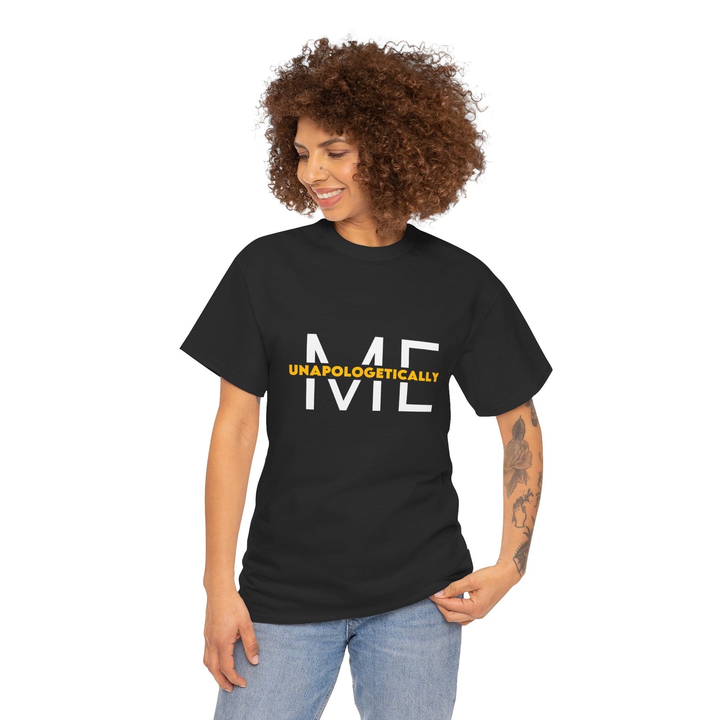 Unisex Heavy Cotton Tee - Unapologetically Me Shirt for Self-Expression