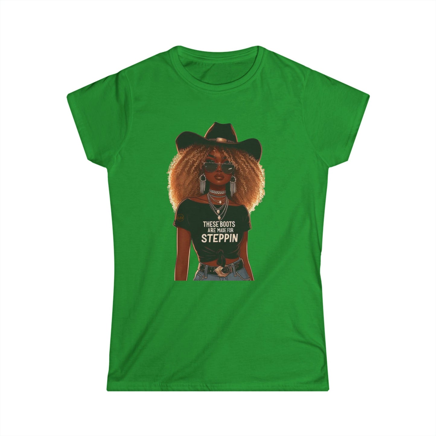 Stylish Women's Graphic Tee - 'The Roots Steppin' - Boho Vibe, Perfect for Festivals, Casual Outings, Everyday Wear, Gift for Her