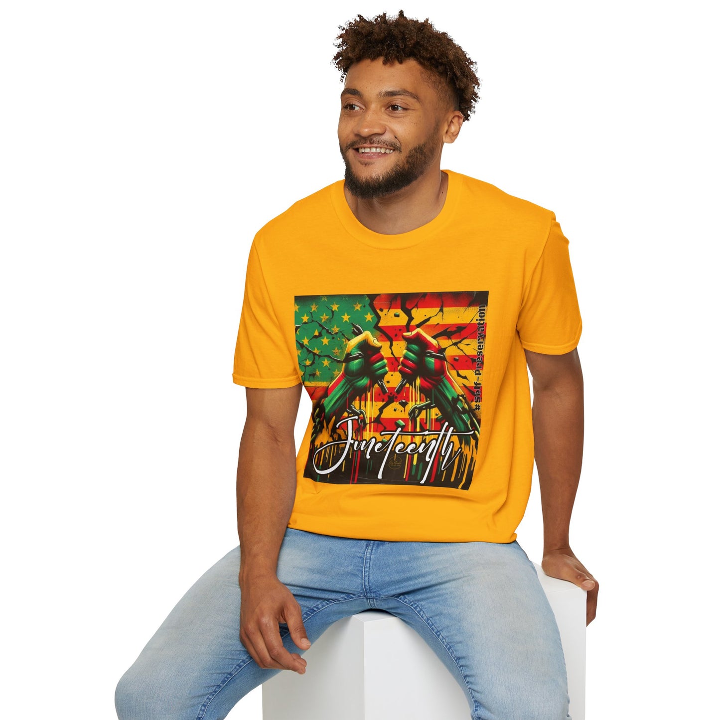 Juneteenth Celebration Unisex Softstyle T-Shirt, Freedom Tee, Black History Month Shirt, Juneteenth Gift, Retro Graphic Tee