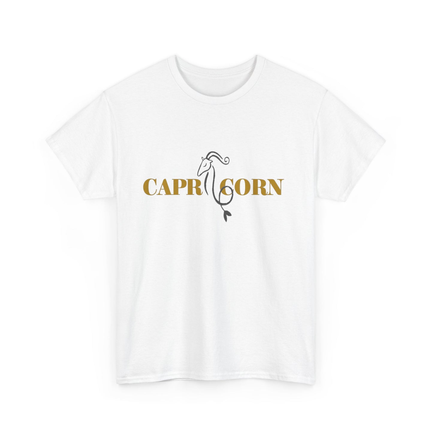 Capricorn Zodiac Unisex Heavy Cotton Tee - Astrology Shirt for Horoscope Lovers