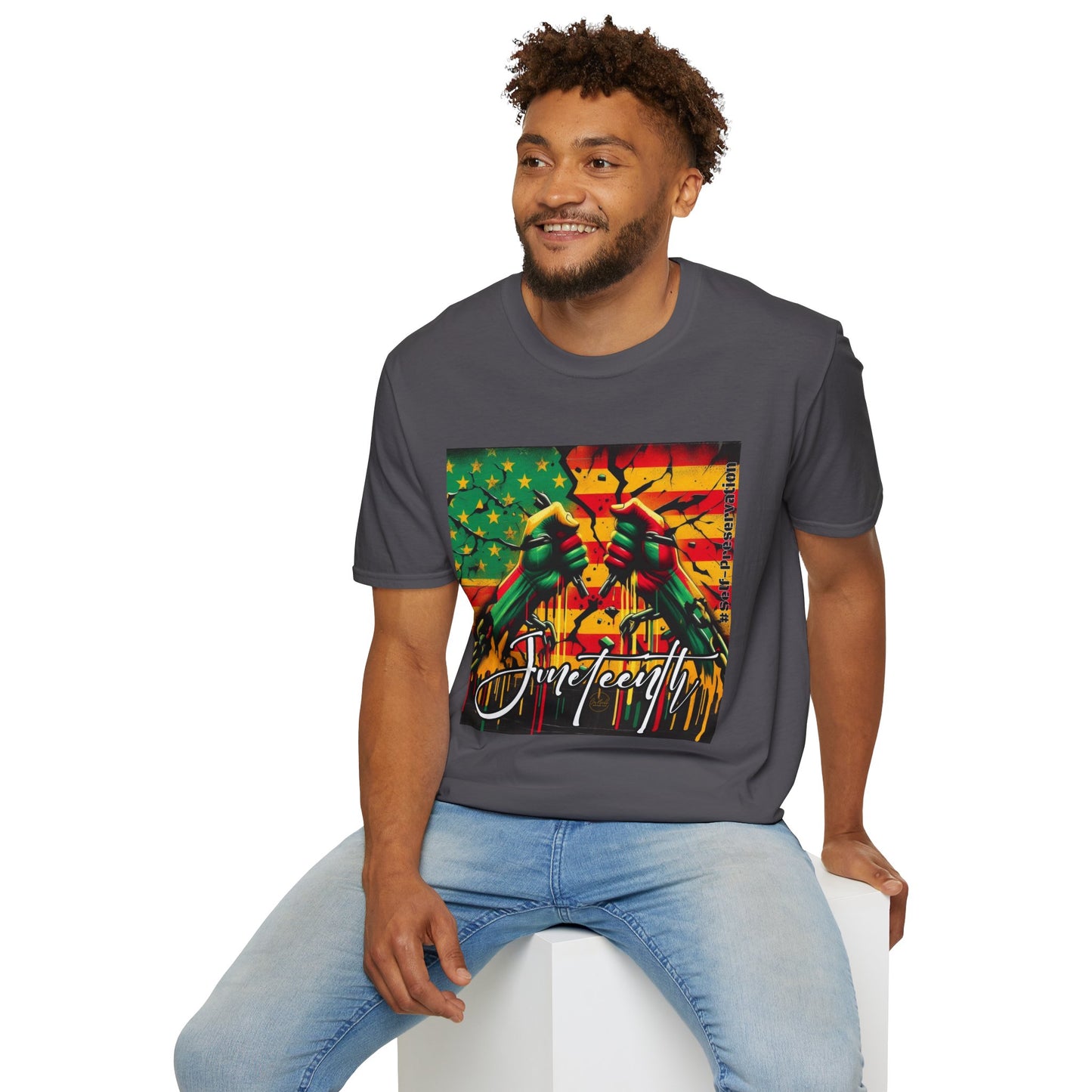 Juneteenth Celebration Unisex Softstyle T-Shirt, Freedom Tee, Black History Month Shirt, Juneteenth Gift, Retro Graphic Tee