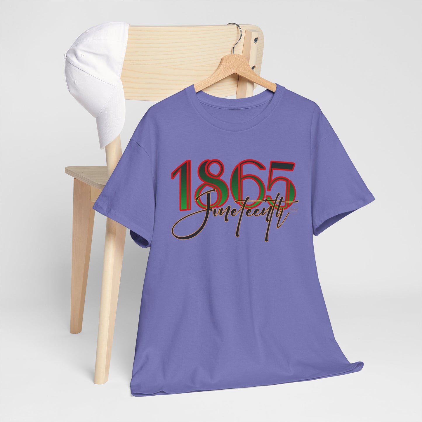 Heritage Unisex Cotton Tee - Celebrate 1865, Black History Shirt, Inclusive Fashion, Unisex Tee, Cultural Pride Apparel