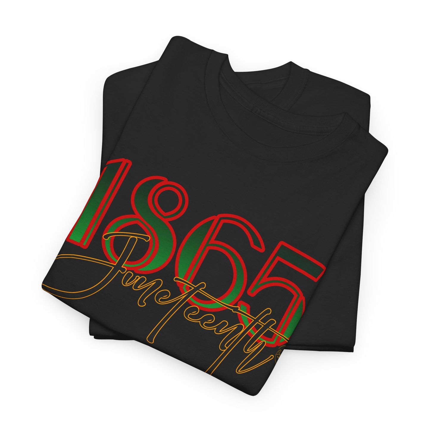 Heritage Unisex Cotton Tee - Celebrate 1865, Black History Shirt, Inclusive Fashion, Unisex Tee, Cultural Pride Apparel