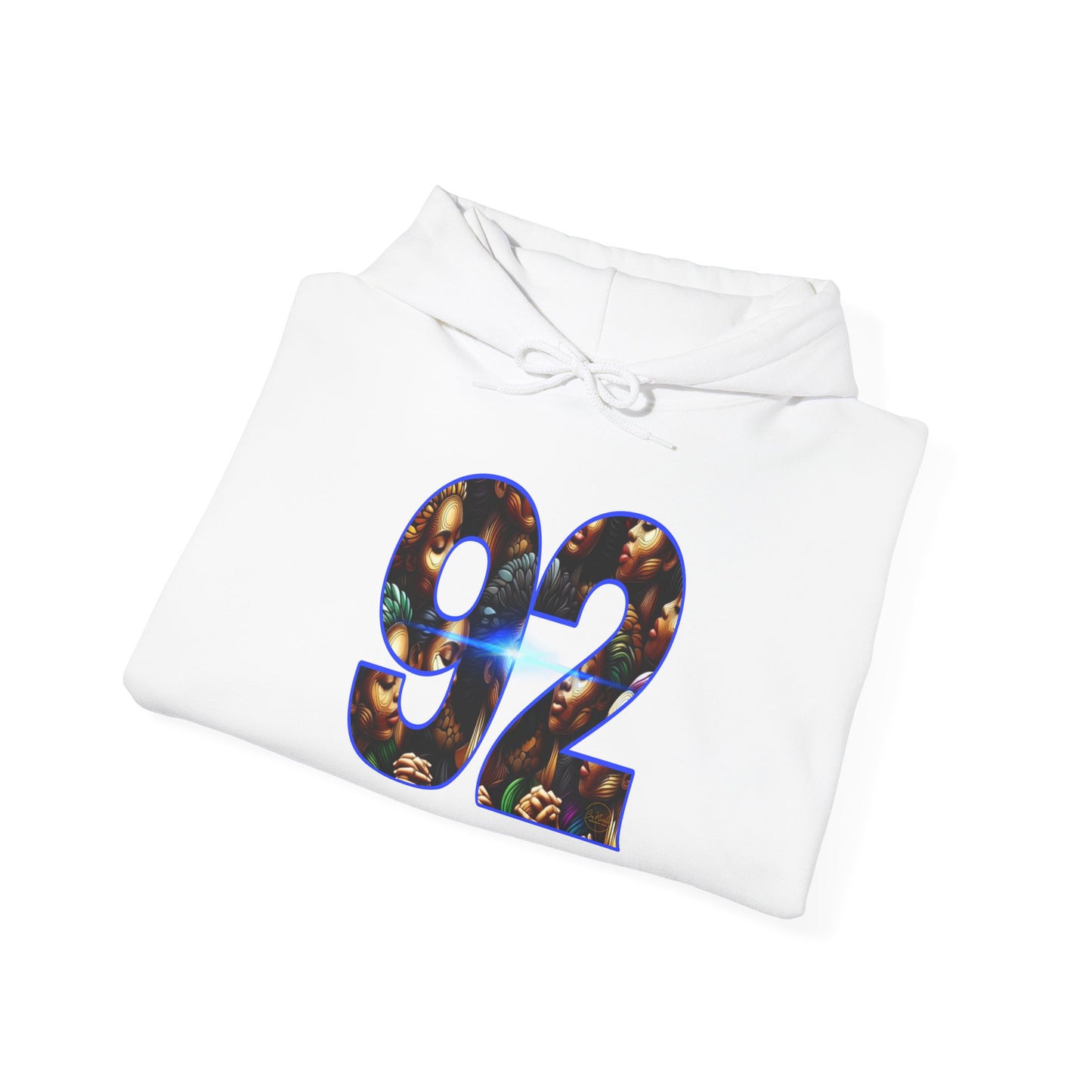 Retro 92 Unisex Heavy Blend™ Hooded Sweatshirt - Cozy Streetwear