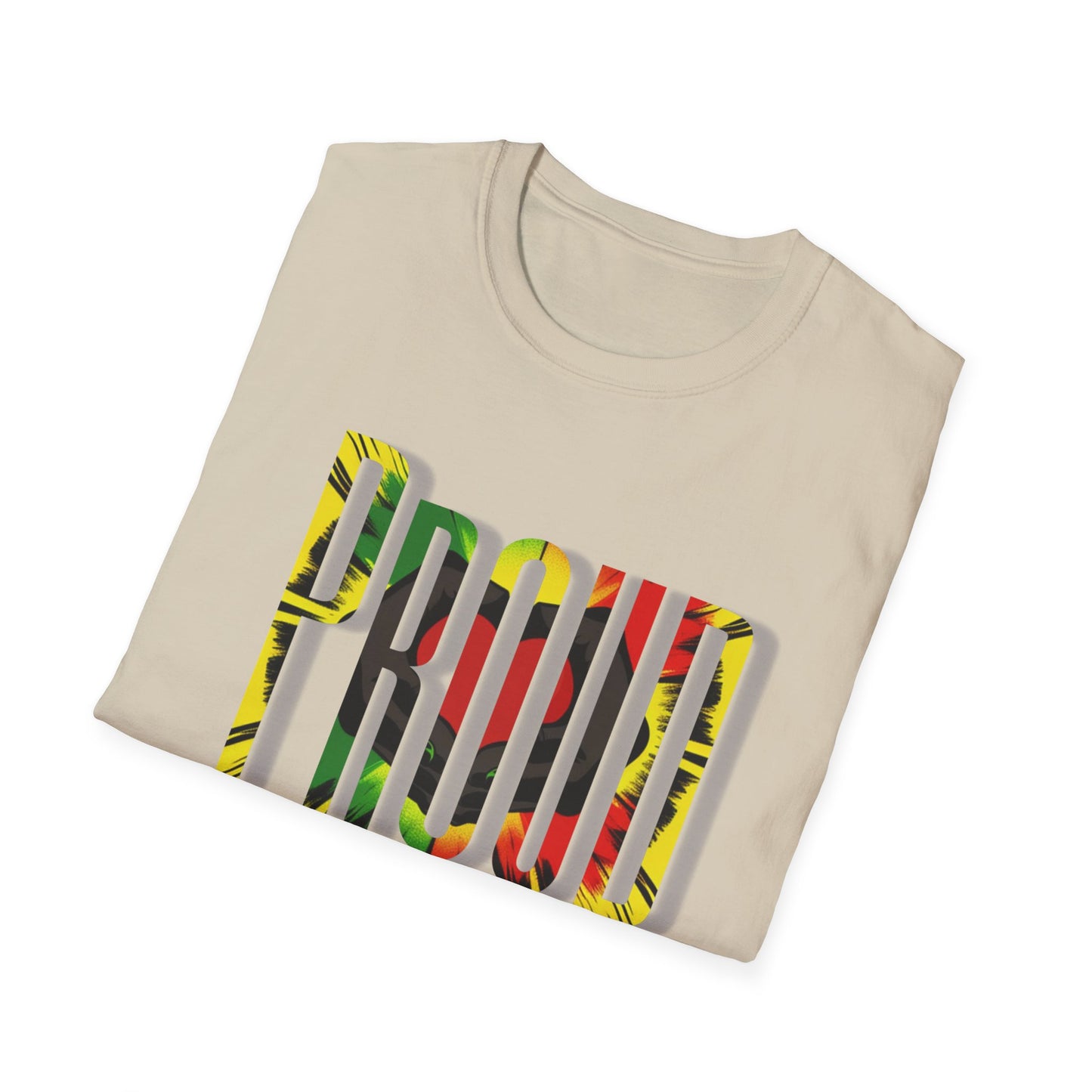“PROUD” Paid Unisex T-Shirt - Celebrate African Heritage