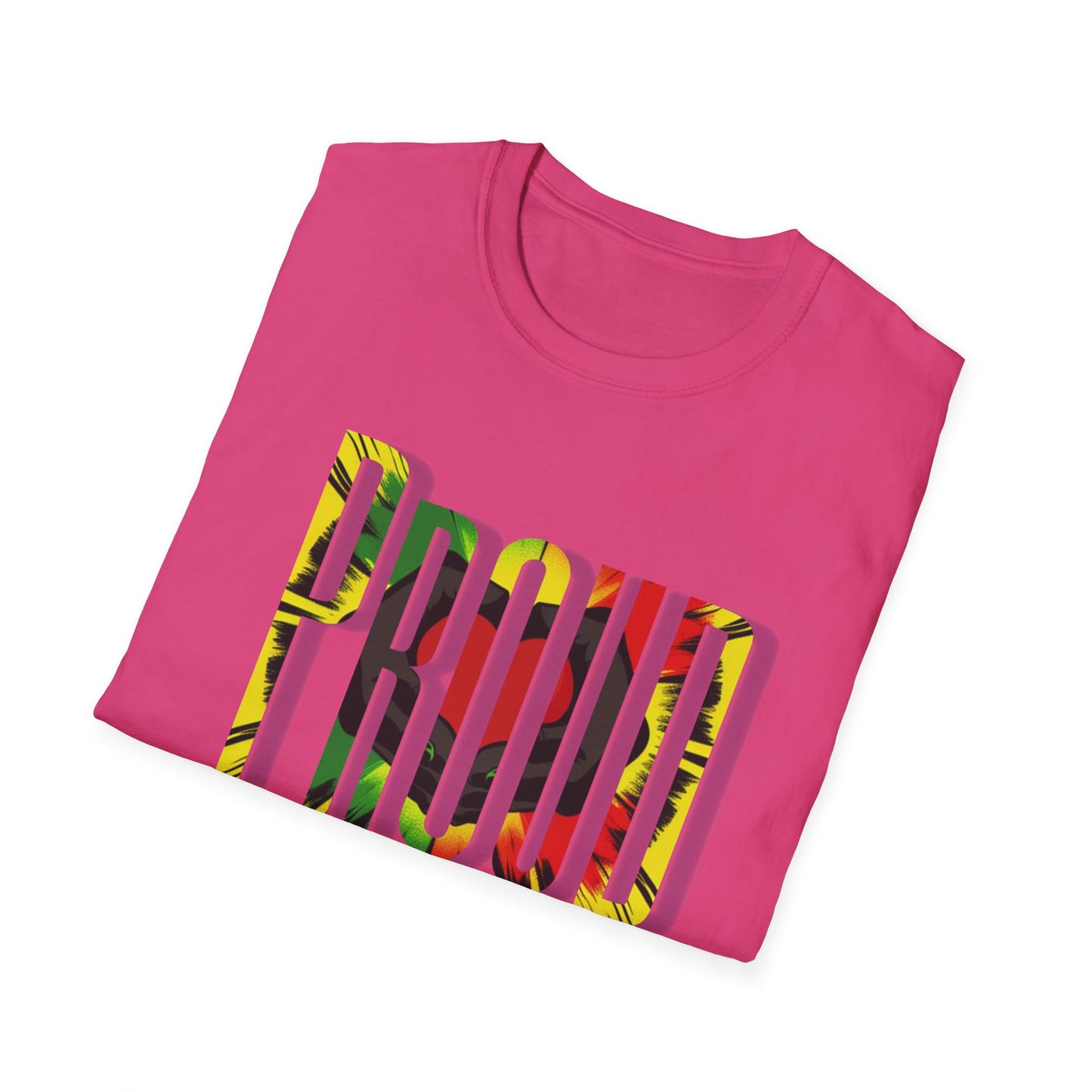 “PROUD” Paid Unisex T-Shirt - Celebrate African Heritage