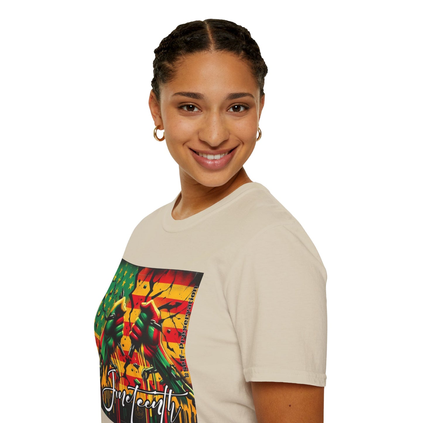 Juneteenth Celebration Unisex Softstyle T-Shirt, Freedom Tee, Black History Month Shirt, Juneteenth Gift, Retro Graphic Tee