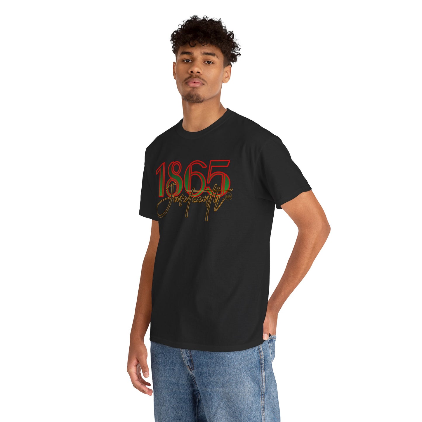 Heritage Unisex Cotton Tee - Celebrate 1865, Black History Shirt, Inclusive Fashion, Unisex Tee, Cultural Pride Apparel