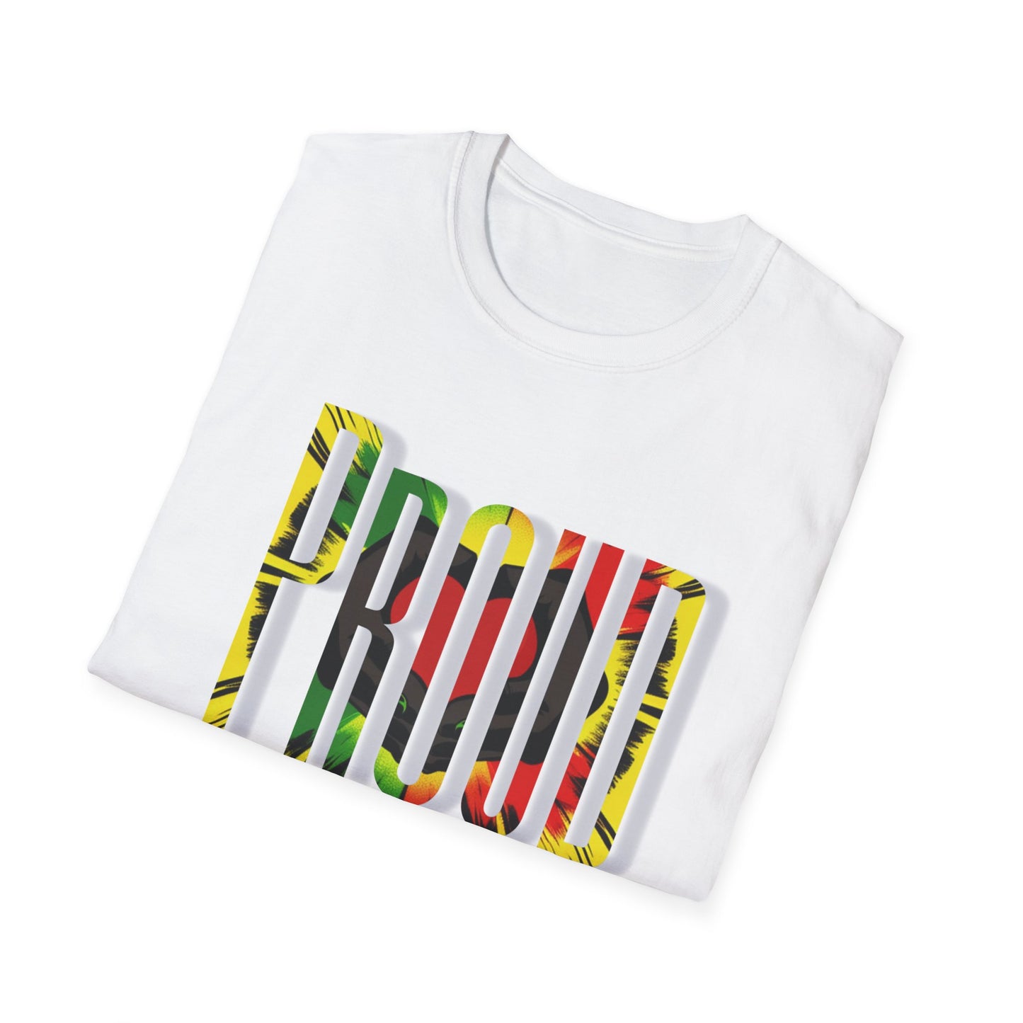 “PROUD” Paid Unisex T-Shirt - Celebrate African Heritage