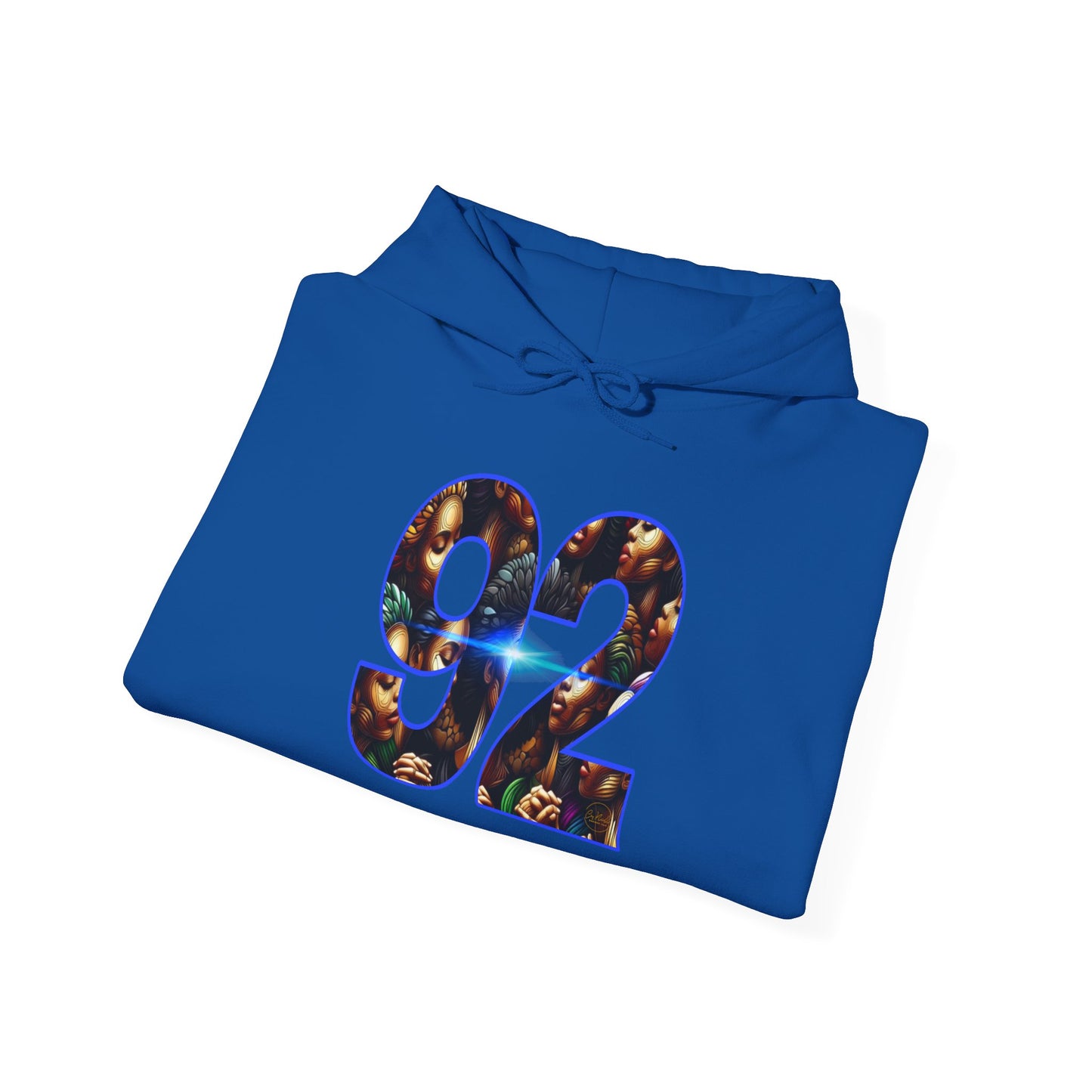 Retro 92 Unisex Heavy Blend™ Hooded Sweatshirt - Cozy Streetwear