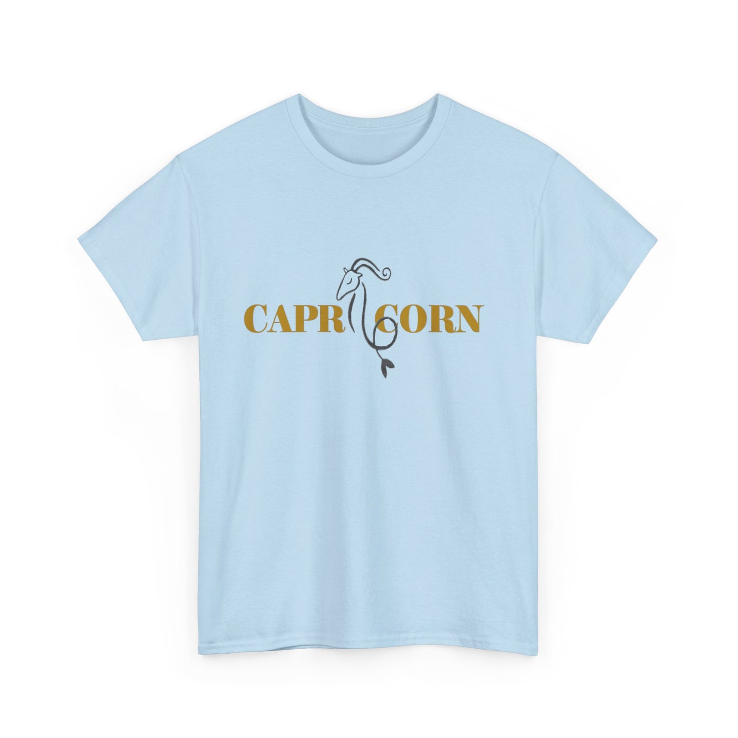 Capricorn Zodiac Unisex Heavy Cotton Tee - Astrology Shirt for Horoscope Lovers