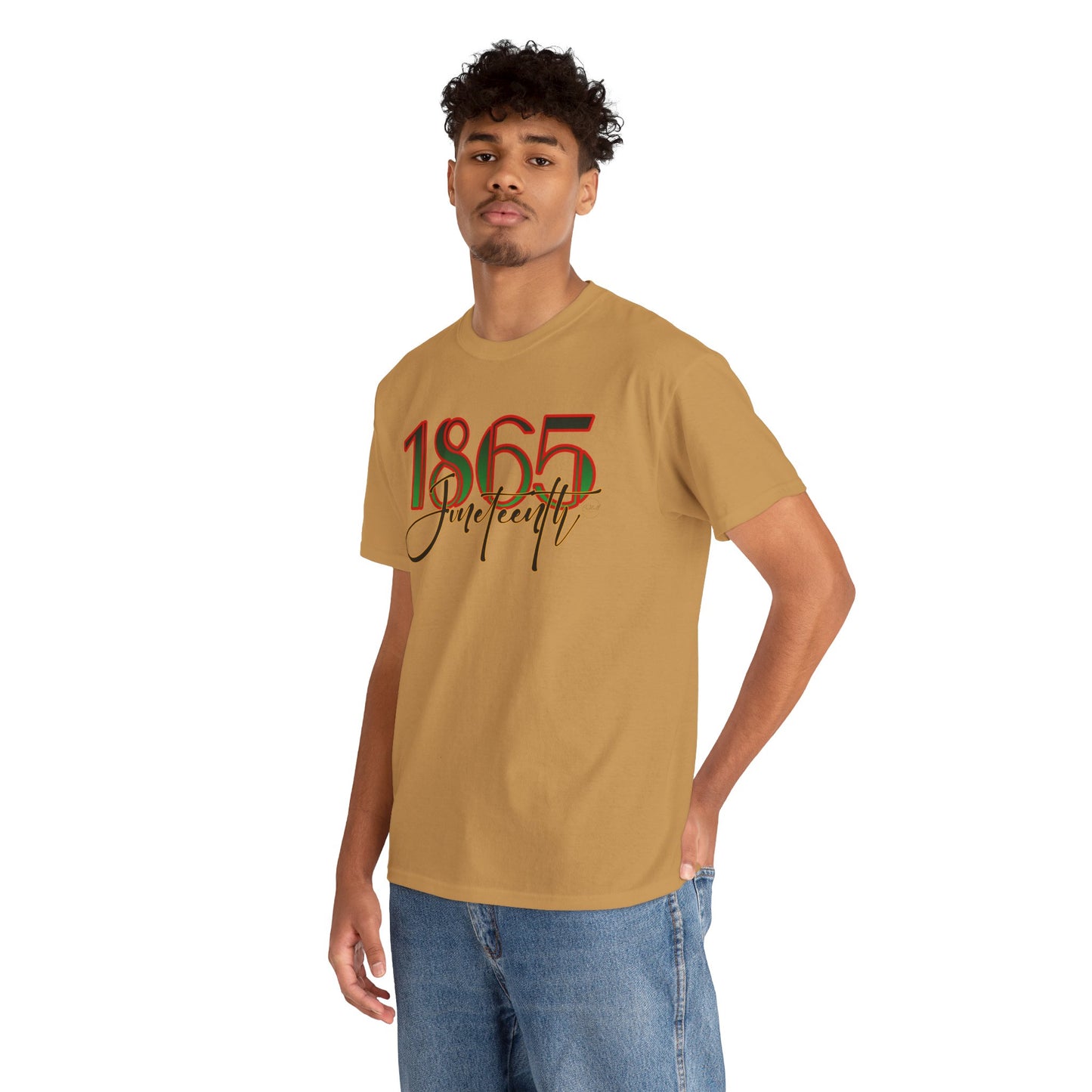Heritage Unisex Cotton Tee - Celebrate 1865, Black History Shirt, Inclusive Fashion, Unisex Tee, Cultural Pride Apparel