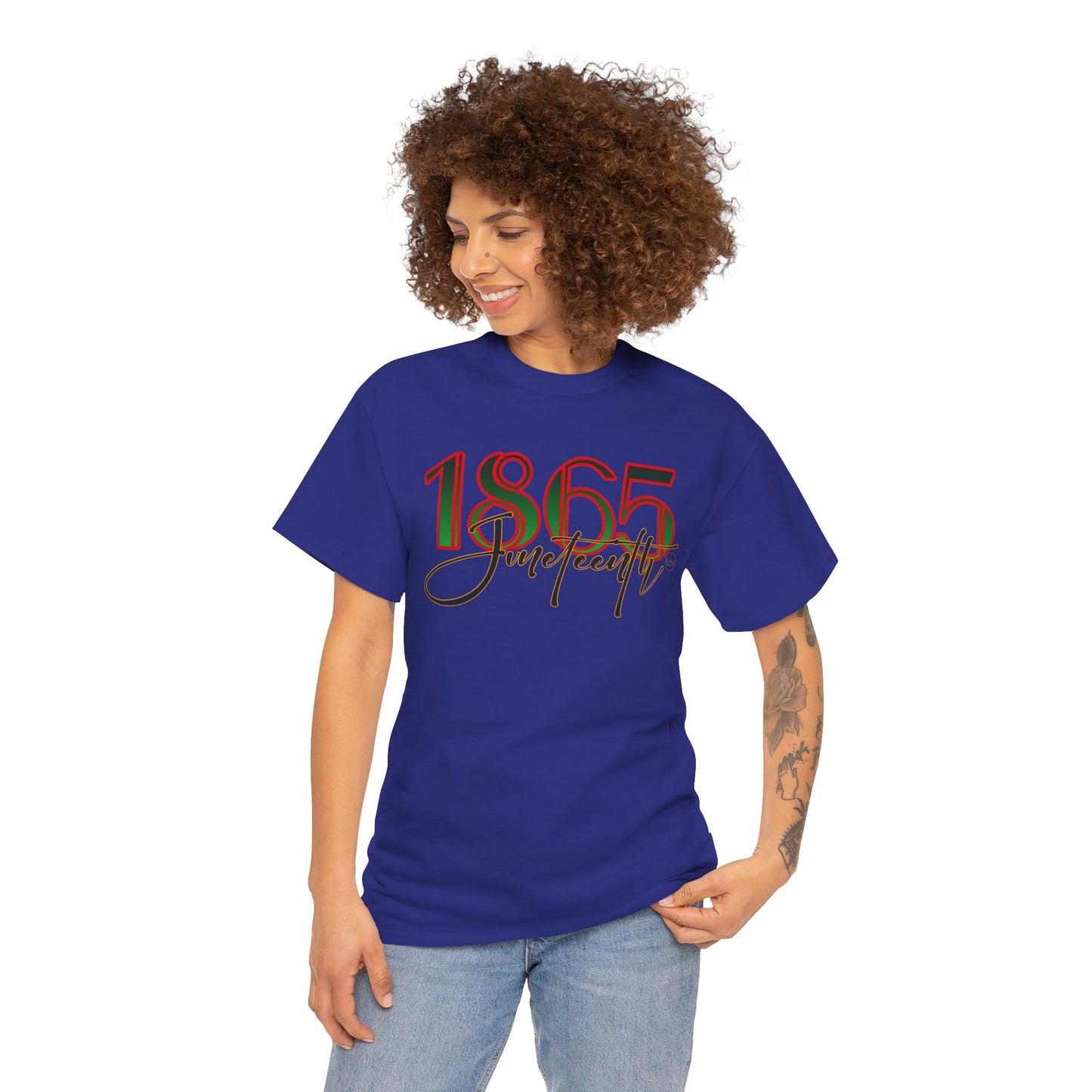 Heritage Unisex Cotton Tee - Celebrate 1865, Black History Shirt, Inclusive Fashion, Unisex Tee, Cultural Pride Apparel