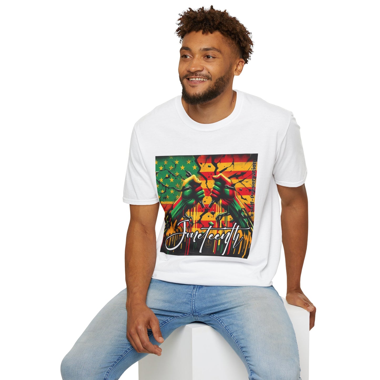 Juneteenth Celebration Unisex Softstyle T-Shirt, Freedom Tee, Black History Month Shirt, Juneteenth Gift, Retro Graphic Tee