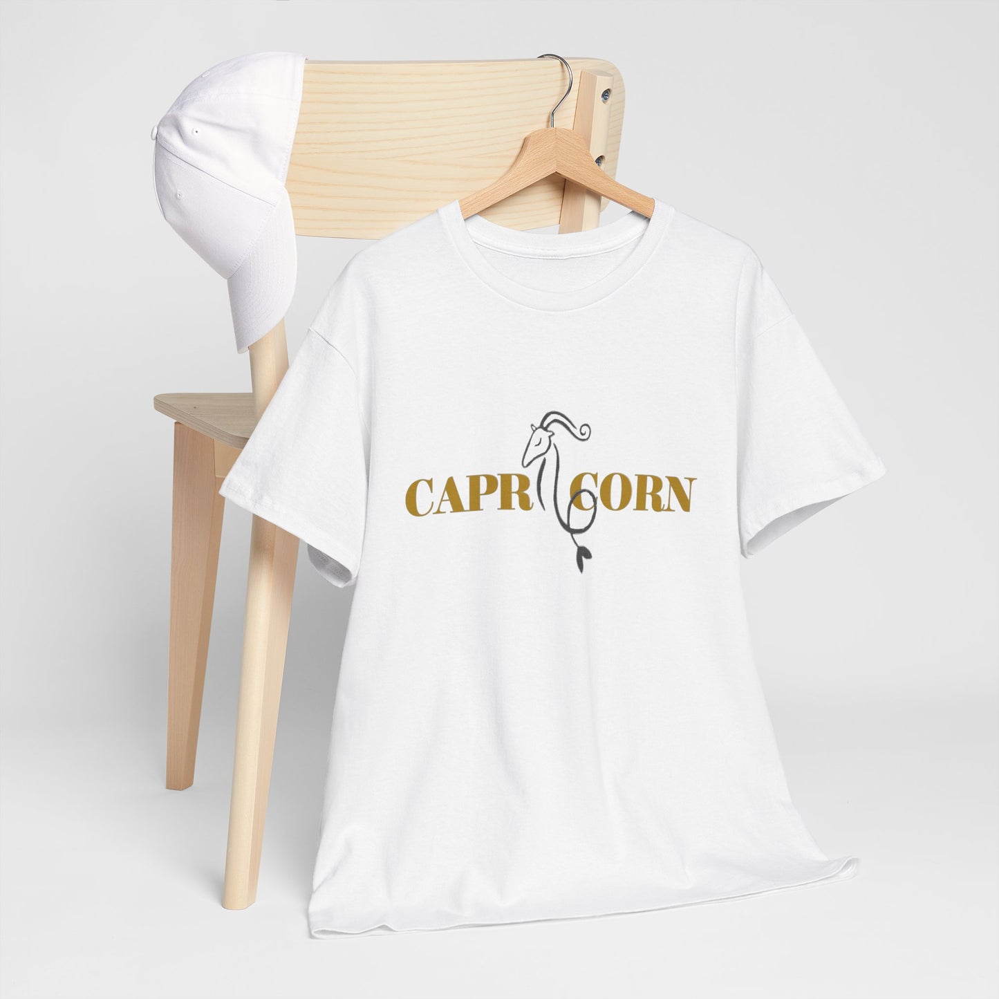 Capricorn Zodiac Unisex Heavy Cotton Tee - Astrology Shirt for Horoscope Lovers
