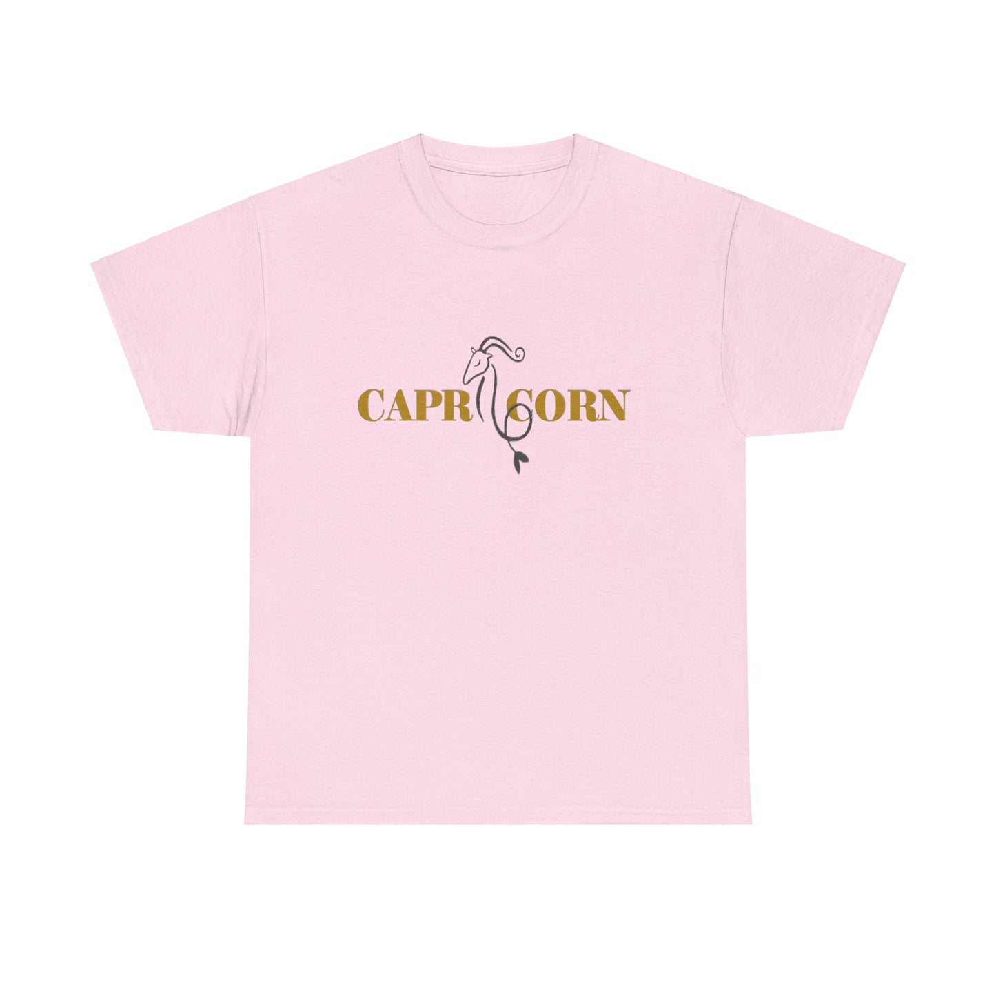 Capricorn Zodiac Unisex Heavy Cotton Tee - Astrology Shirt for Horoscope Lovers