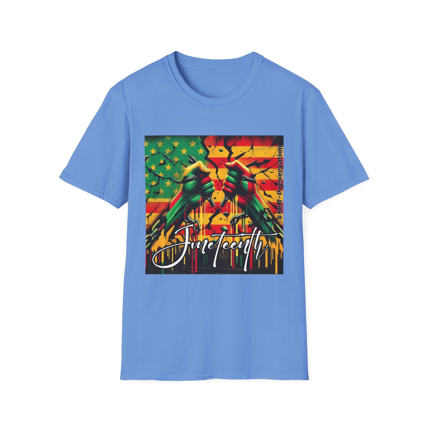 Juneteenth Celebration Unisex Softstyle T-Shirt, Freedom Tee, Black History Month Shirt, Juneteenth Gift, Retro Graphic Tee