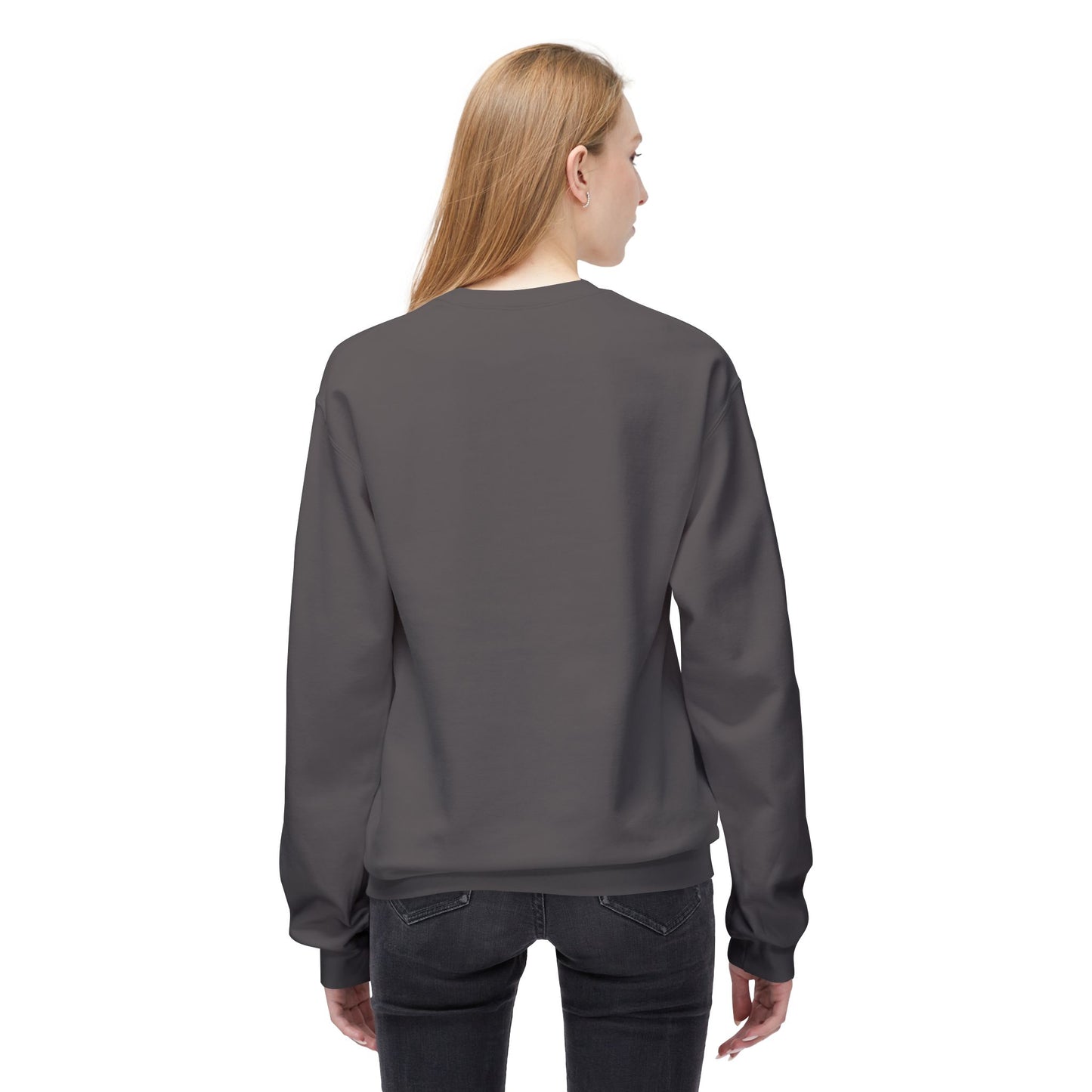 Don't Blame Us Sweatshirt - Unisex Midweight Fleece Crewneck for Art Lovers and Cultural Celebrations