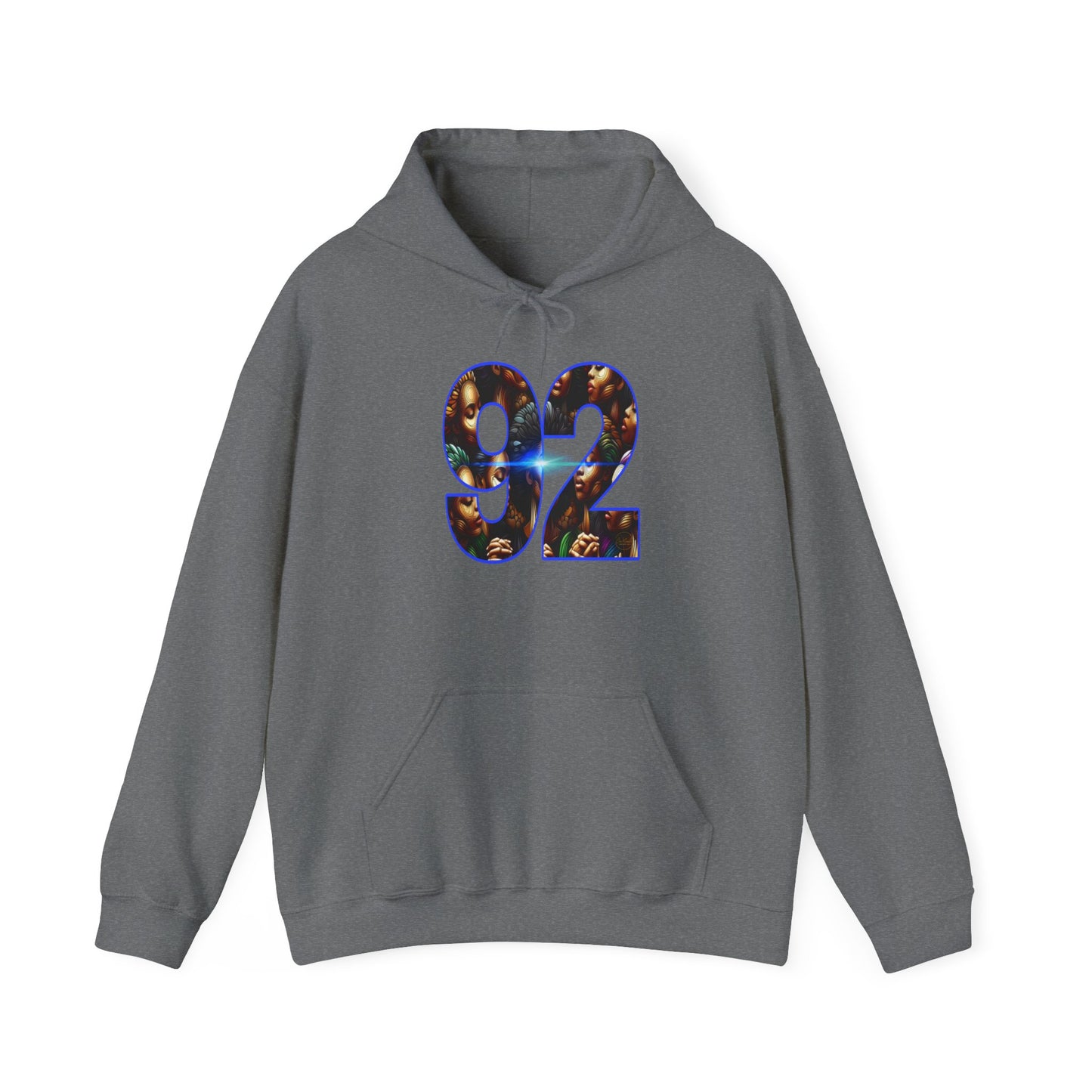 Retro 92 Unisex Heavy Blend™ Hooded Sweatshirt - Cozy Streetwear