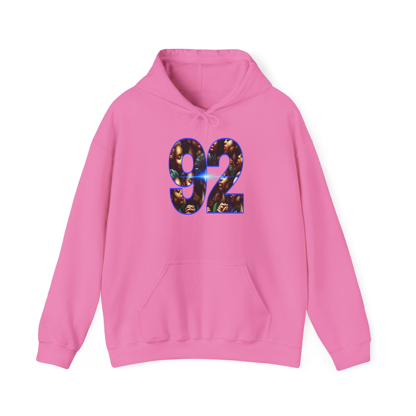 Retro 92 Unisex Heavy Blend™ Hooded Sweatshirt - Cozy Streetwear