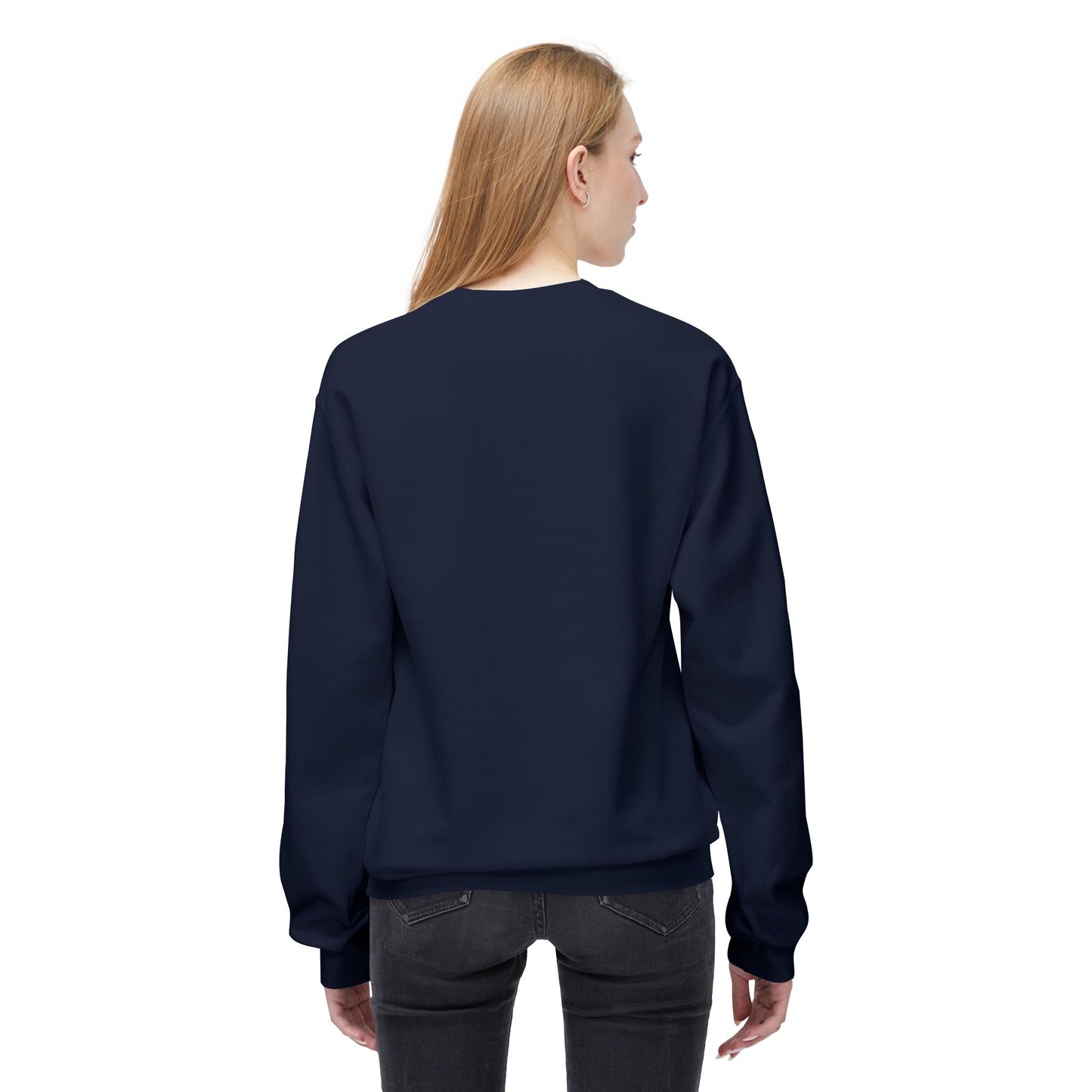 Don't Blame Us Sweatshirt - Unisex Midweight Fleece Crewneck for Art Lovers and Cultural Celebrations