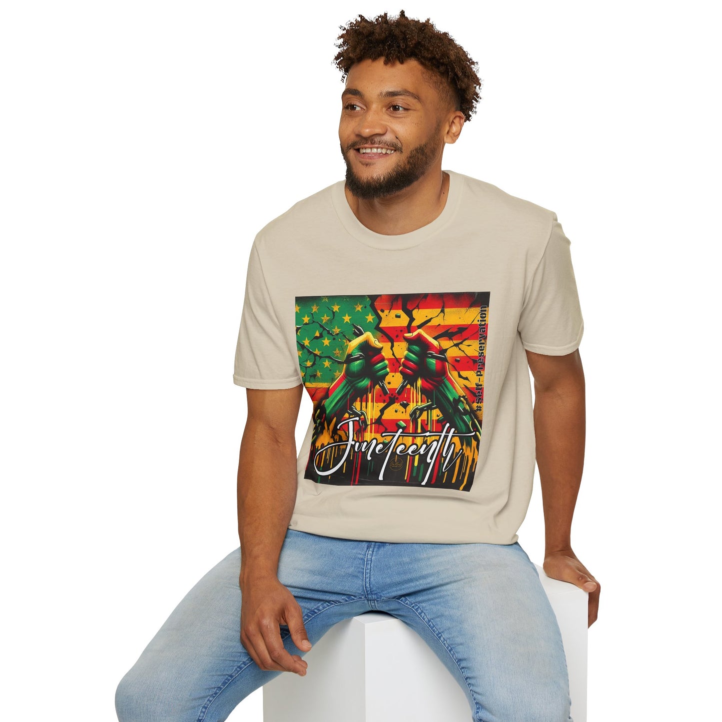 Juneteenth Celebration Unisex Softstyle T-Shirt, Freedom Tee, Black History Month Shirt, Juneteenth Gift, Retro Graphic Tee
