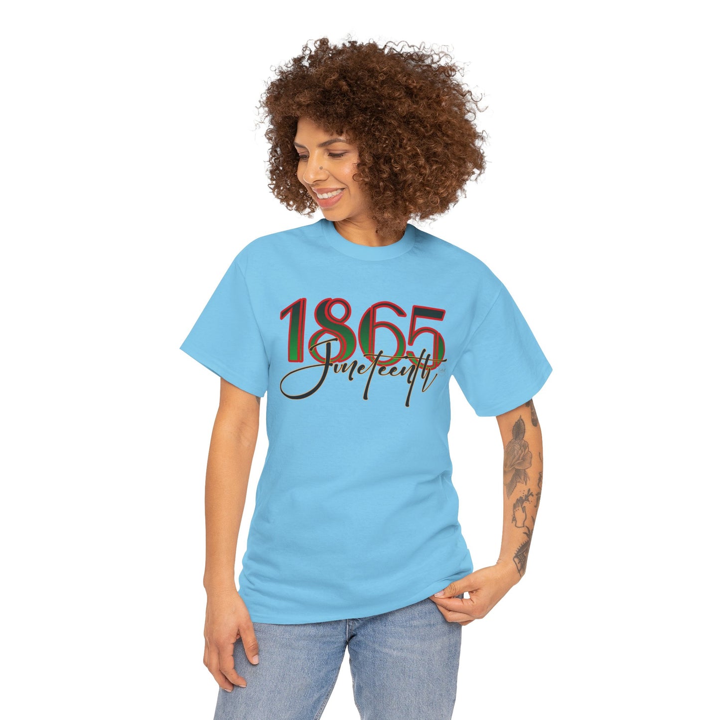 Heritage Unisex Cotton Tee - Celebrate 1865, Black History Shirt, Inclusive Fashion, Unisex Tee, Cultural Pride Apparel