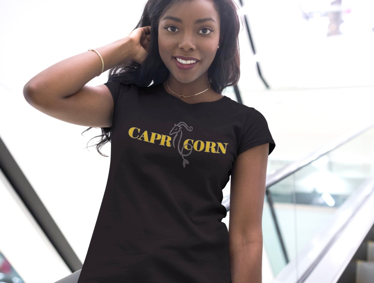 Capricorn Zodiac Unisex Heavy Cotton Tee - Astrology Shirt for Horoscope Lovers