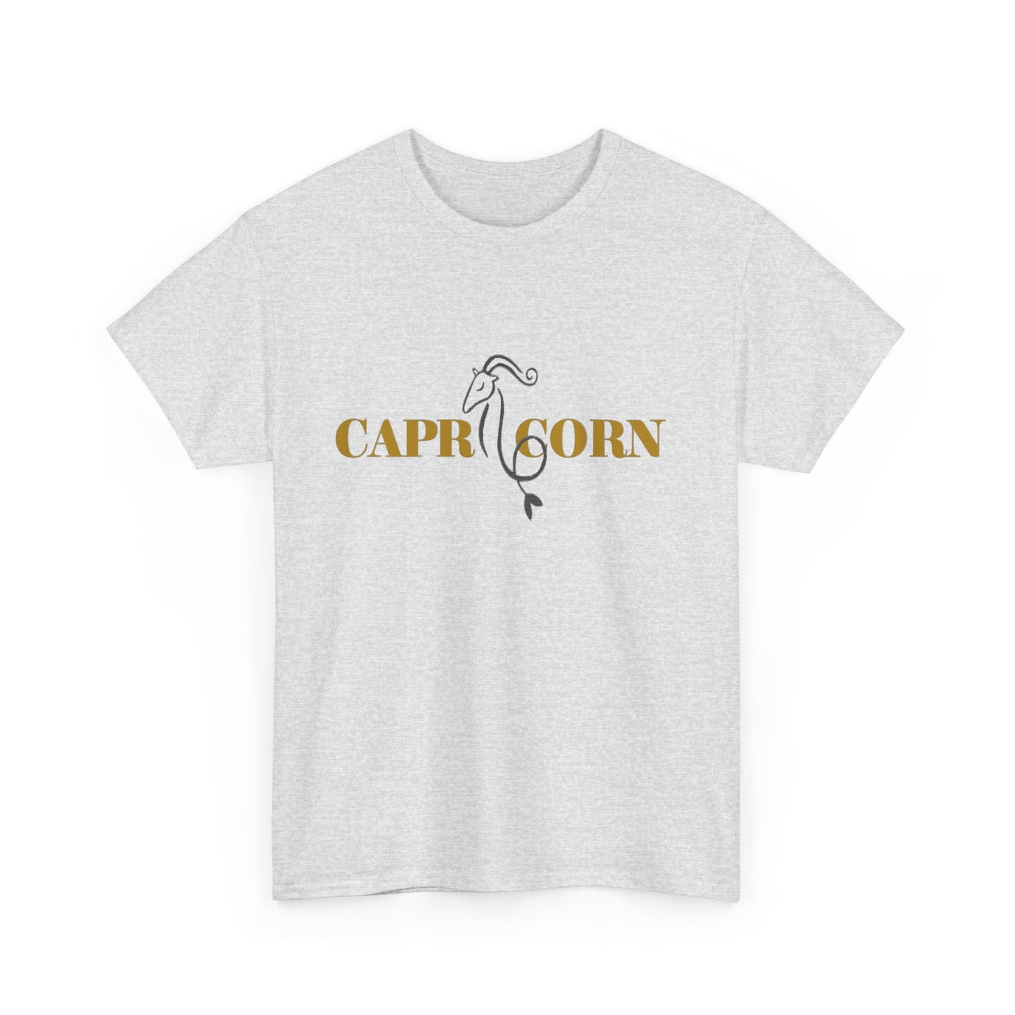 Capricorn Zodiac Unisex Heavy Cotton Tee - Astrology Shirt for Horoscope Lovers