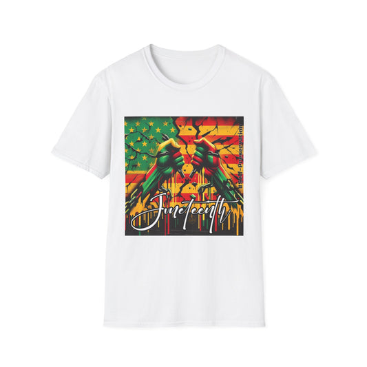 Juneteenth Celebration Unisex Softstyle T-Shirt, Freedom Tee, Black History Month Shirt, Juneteenth Gift, Retro Graphic Tee