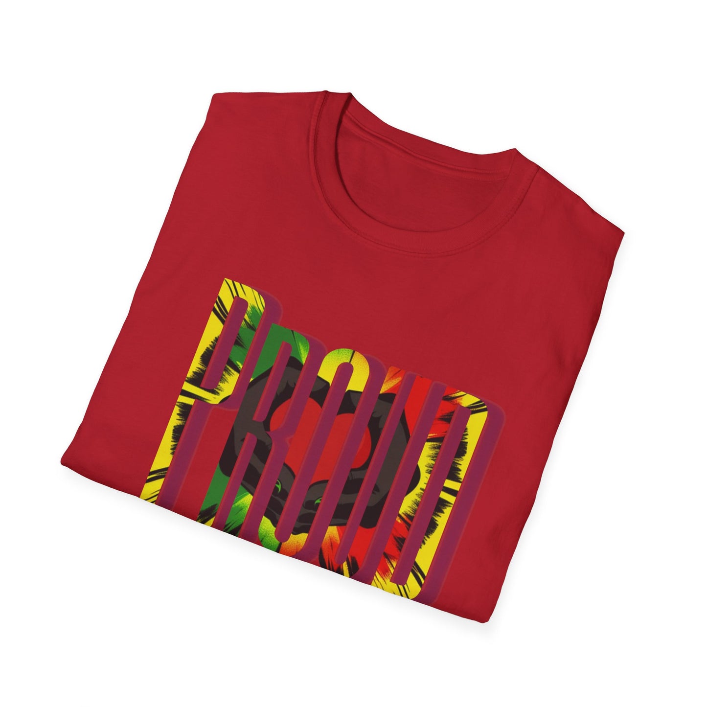 “PROUD” Paid Unisex T-Shirt - Celebrate African Heritage