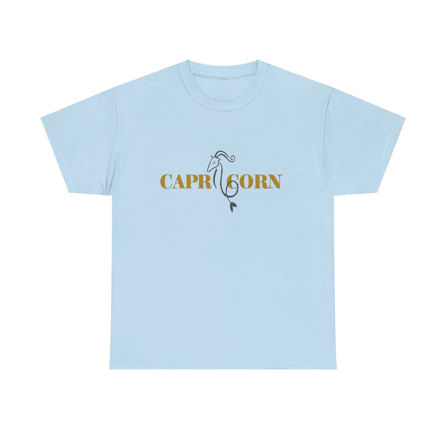 Capricorn Zodiac Unisex Heavy Cotton Tee - Astrology Shirt for Horoscope Lovers
