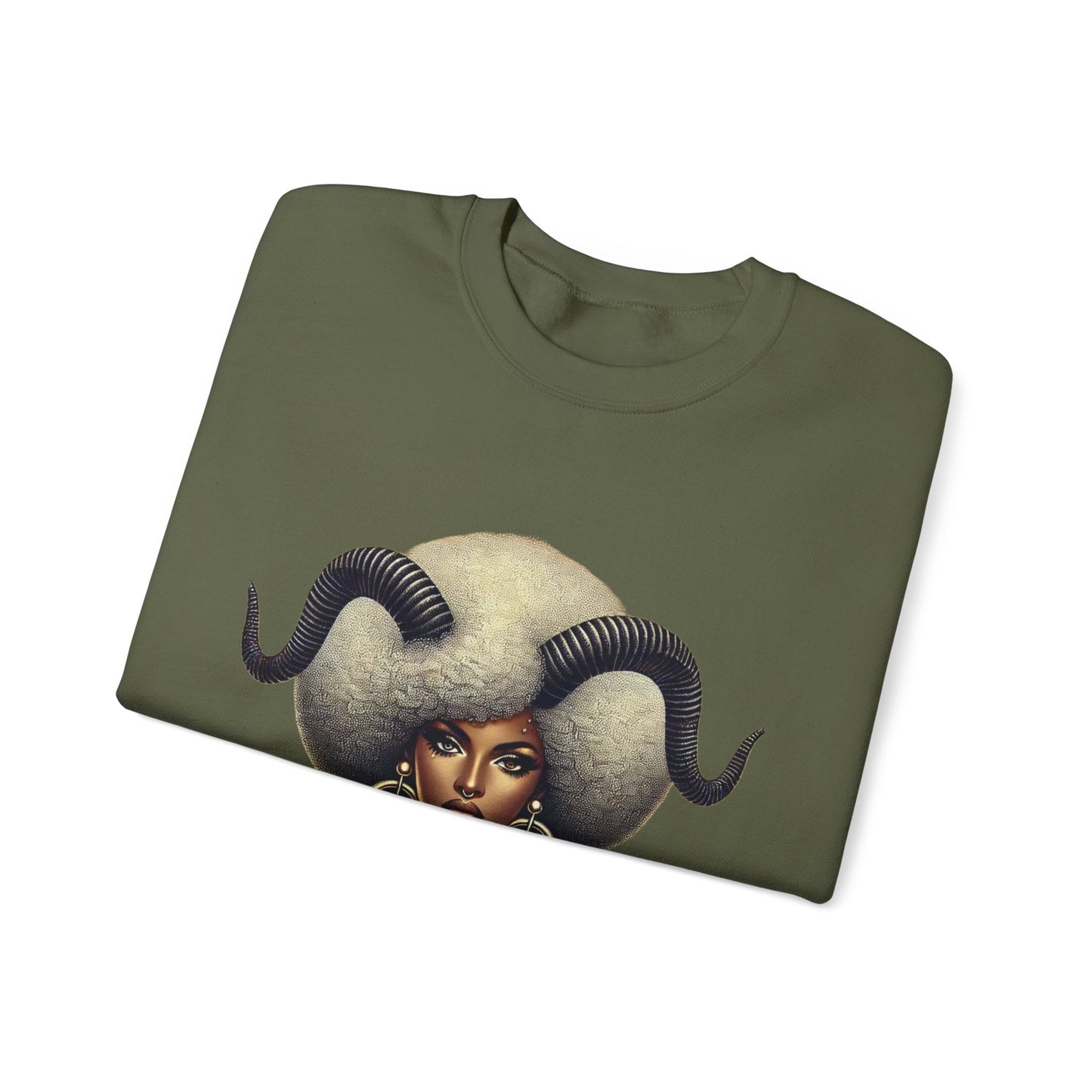 Capricorn Zodiac Sweatshirt for Astrology Lovers - Unisex Heavy Blend® Crewneck