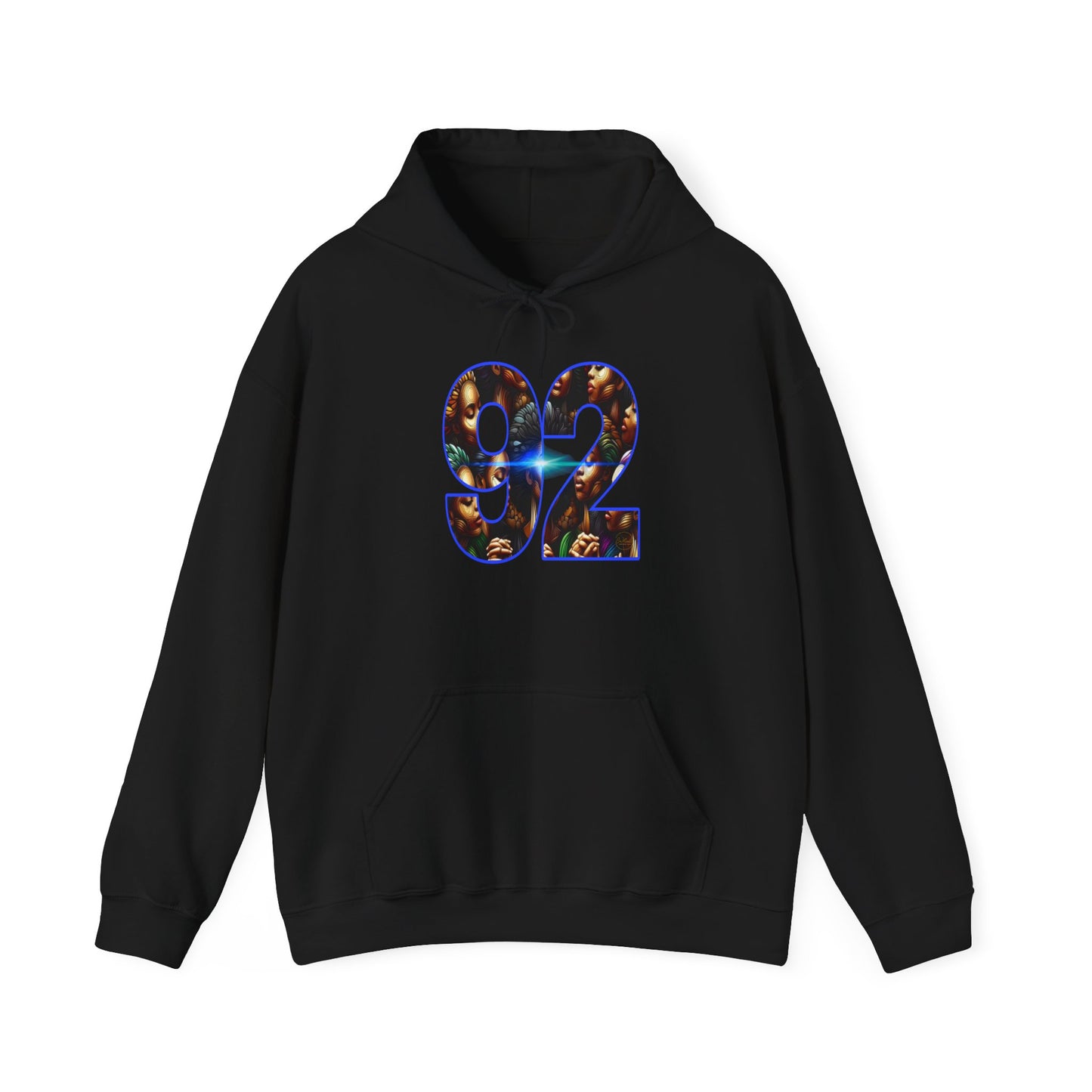 Retro 92 Unisex Heavy Blend™ Hooded Sweatshirt - Cozy Streetwear