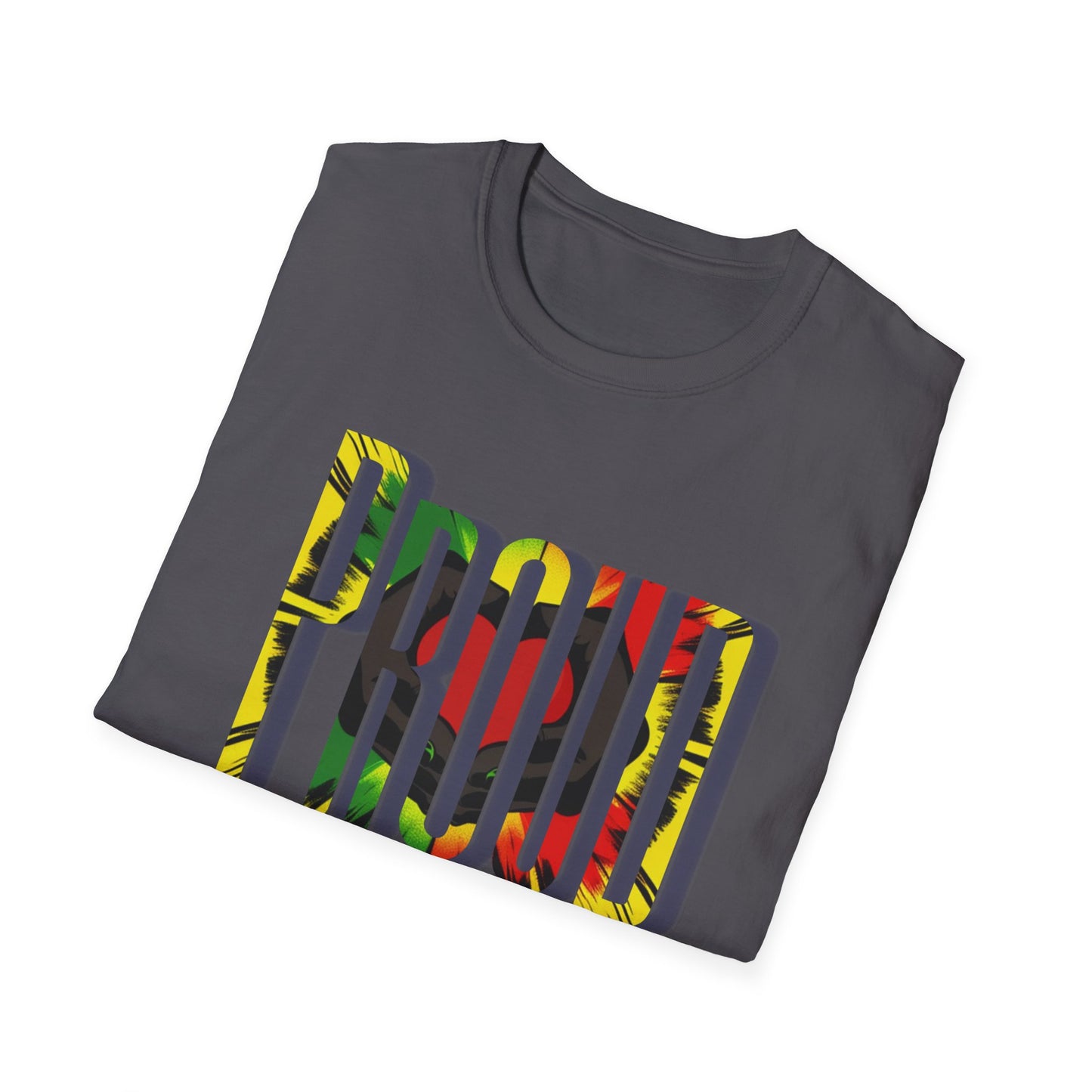 “PROUD” Paid Unisex T-Shirt - Celebrate African Heritage