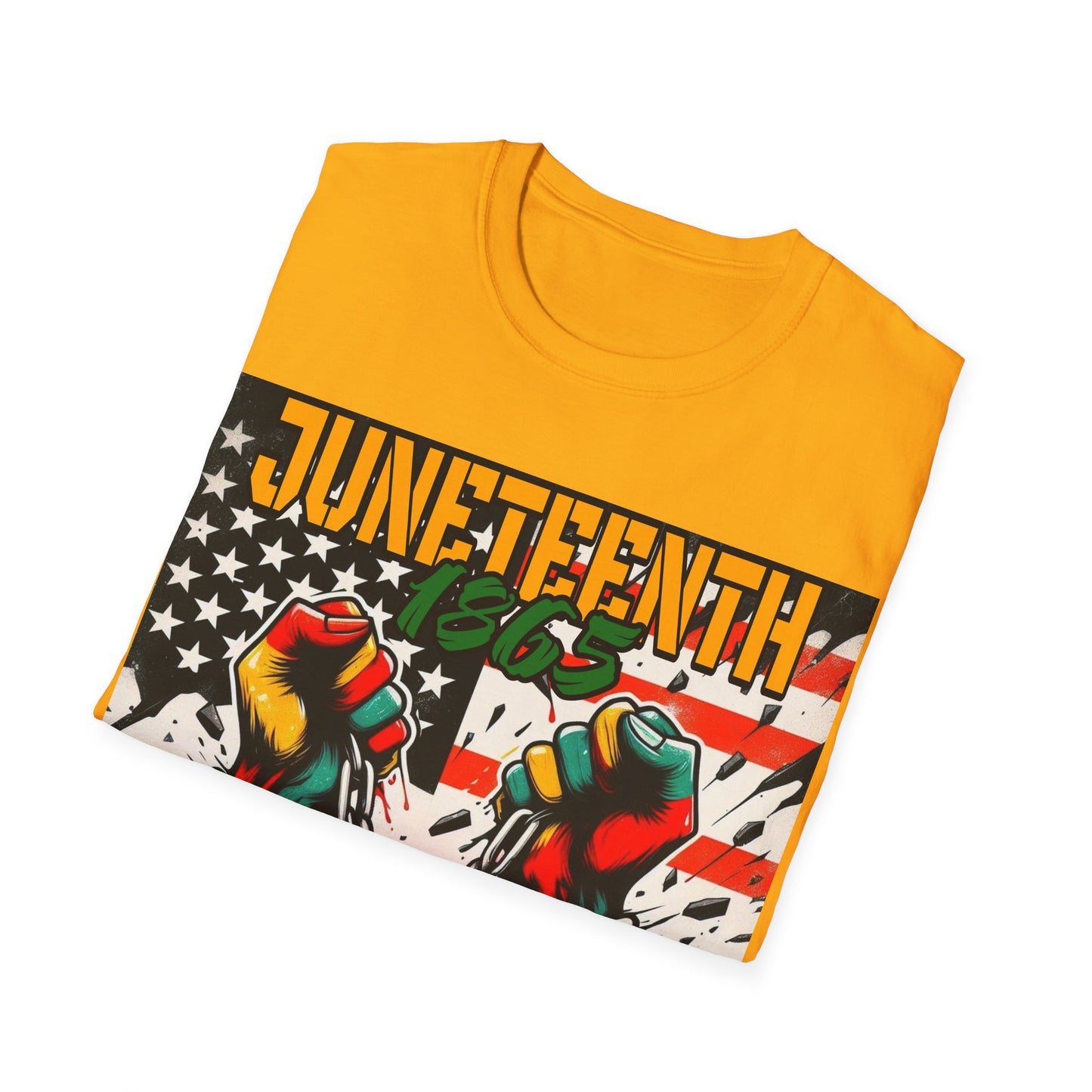 Juneteenth Freedom T-Shirt | Unisex Softstyle Tee, Celebrate Juneteenth, Black History Month, Independence Day, Activist Apparel, Gift [...]