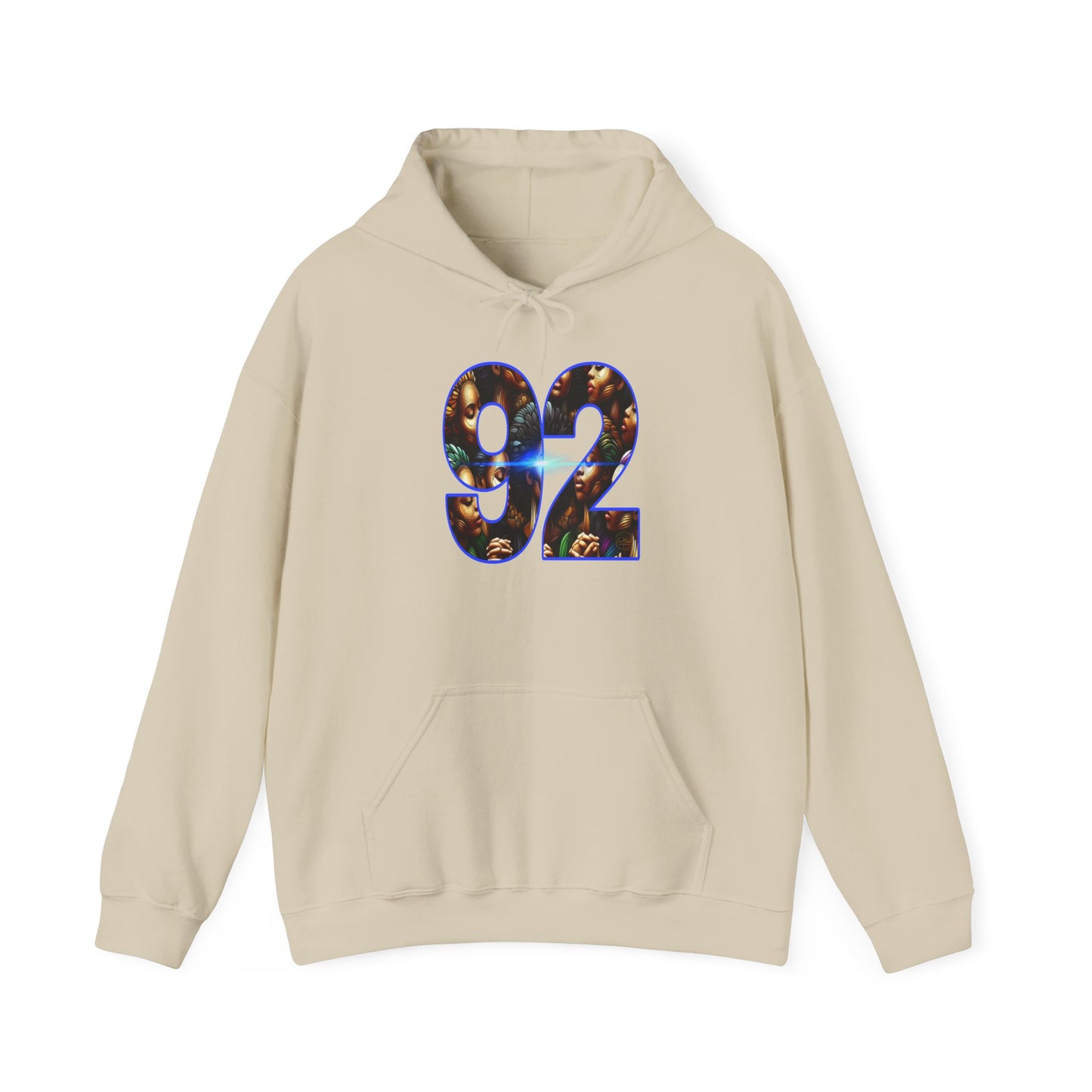 Retro 92 Unisex Heavy Blend™ Hooded Sweatshirt - Cozy Streetwear