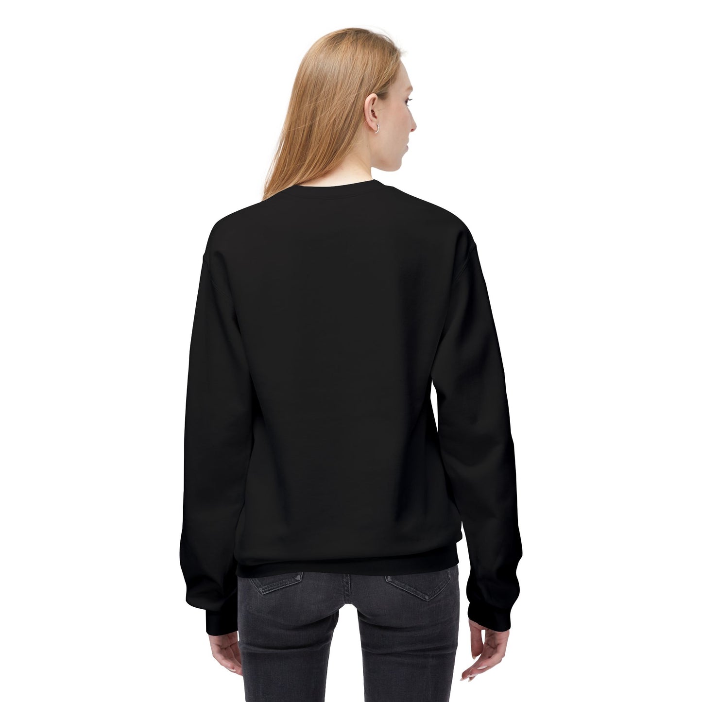 Don't Blame Us Sweatshirt - Unisex Midweight Fleece Crewneck for Art Lovers and Cultural Celebrations