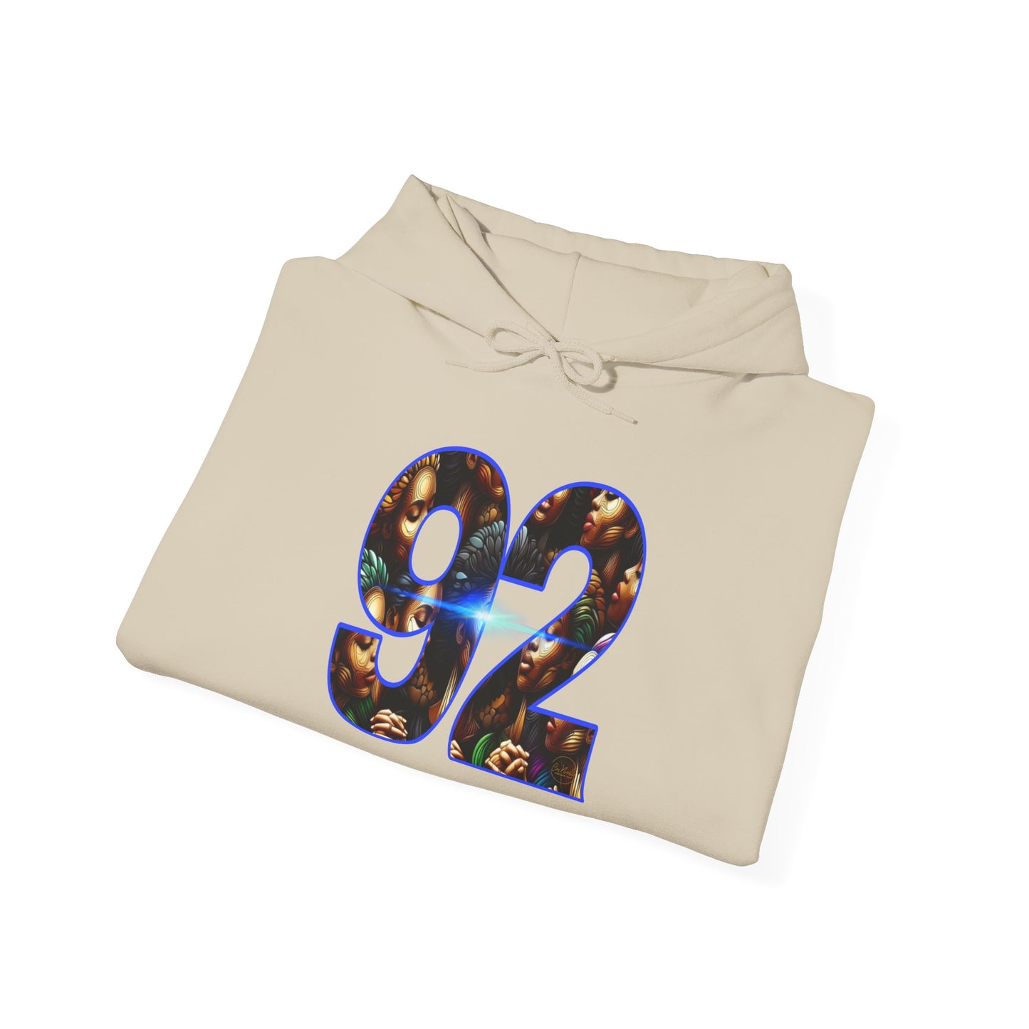 Retro 92 Unisex Heavy Blend™ Hooded Sweatshirt - Cozy Streetwear