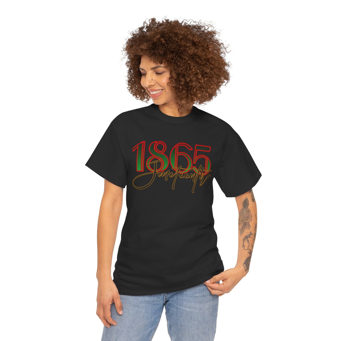 Heritage Unisex Cotton Tee - Celebrate 1865, Black History Shirt, Inclusive Fashion, Unisex Tee, Cultural Pride Apparel