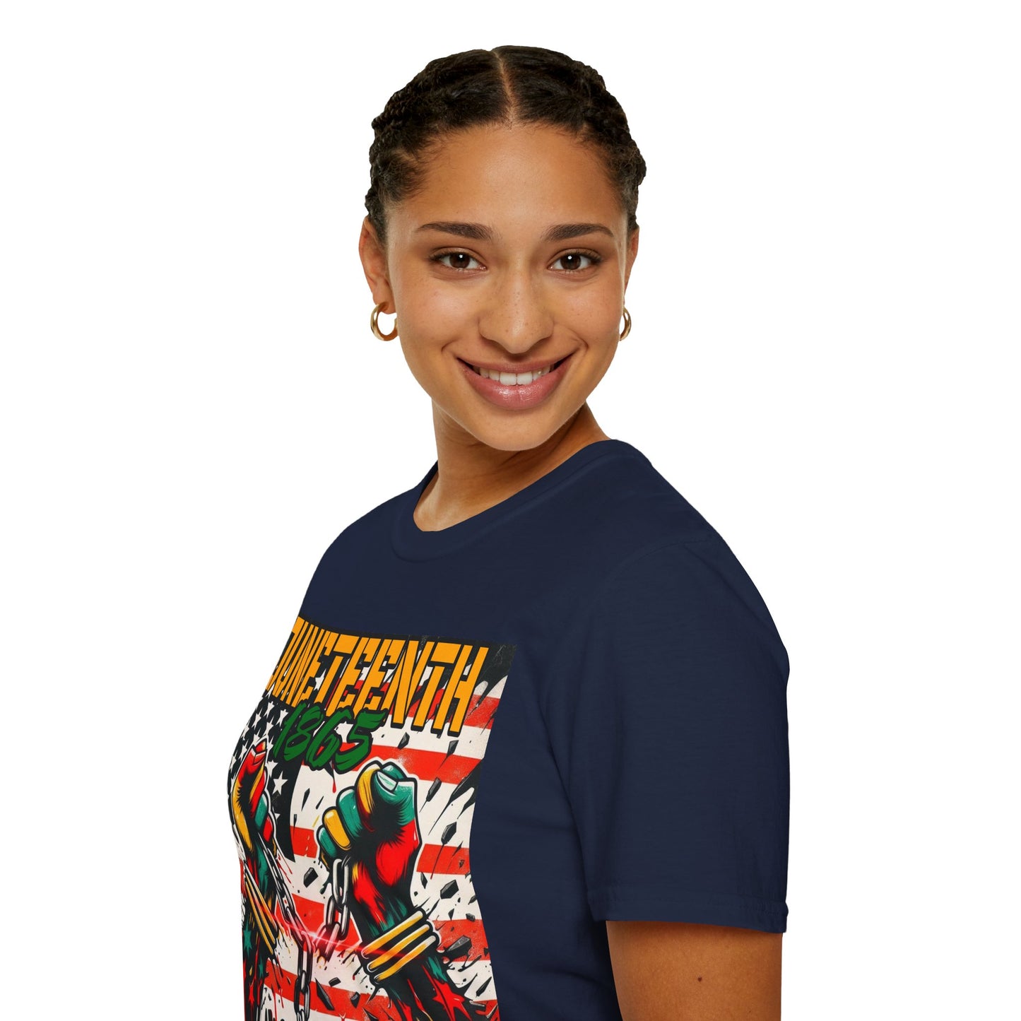 Juneteenth Freedom T-Shirt | Unisex Softstyle Tee, Celebrate Juneteenth, Black History Month, Independence Day, Activist Apparel, Gift [...]