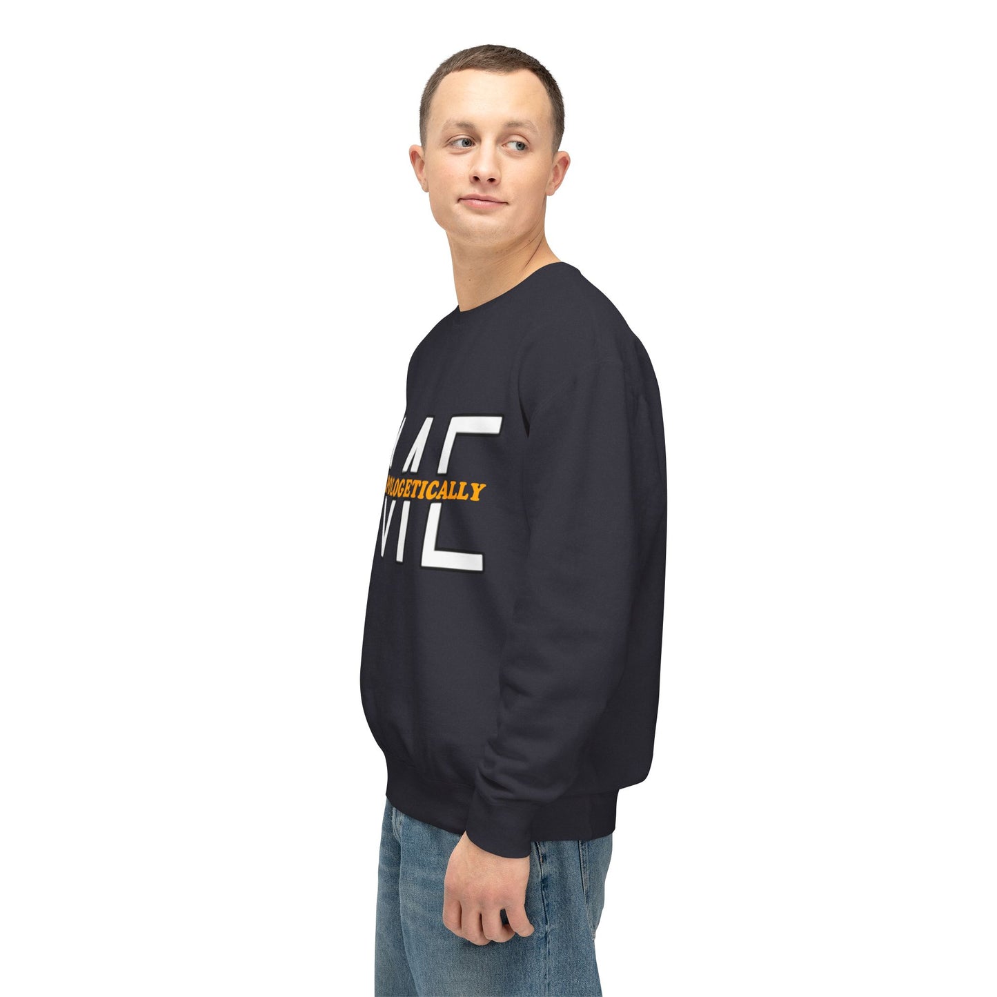 Unisex Lightweight Crewneck Sweatshirt - Unapologetically ME