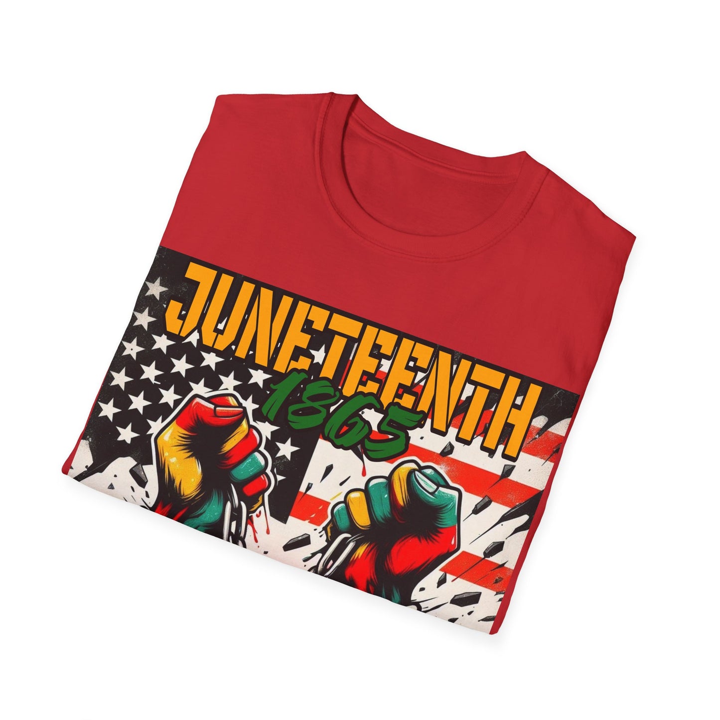Juneteenth Freedom T-Shirt | Unisex Softstyle Tee, Celebrate Juneteenth, Black History Month, Independence Day, Activist Apparel, Gift [...]