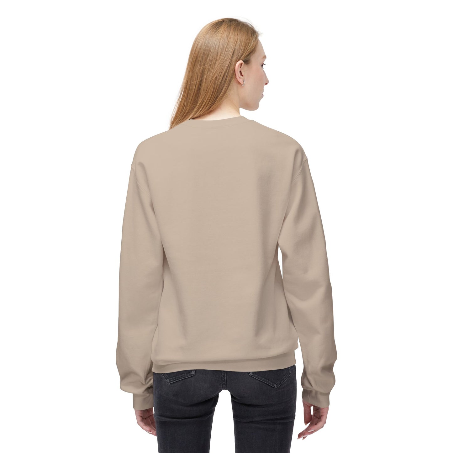 Don't Blame Us Sweatshirt - Unisex Midweight Fleece Crewneck for Art Lovers and Cultural Celebrations