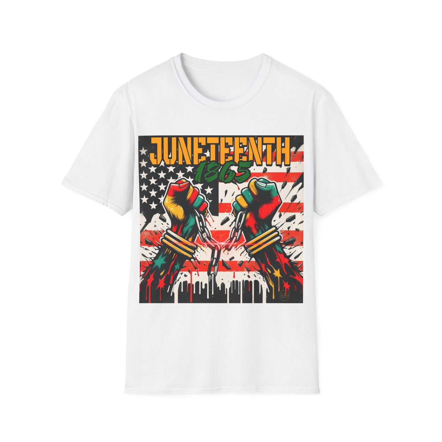 Juneteenth Freedom T-Shirt | Unisex Softstyle Tee, Celebrate Juneteenth, Black History Month, Independence Day, Activist Apparel, Gift [...]