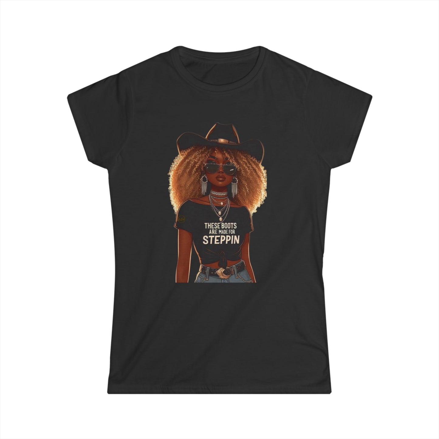 Stylish Women's Graphic Tee - 'The Roots Steppin' - Boho Vibe, Perfect for Festivals, Casual Outings, Everyday Wear, Gift for Her