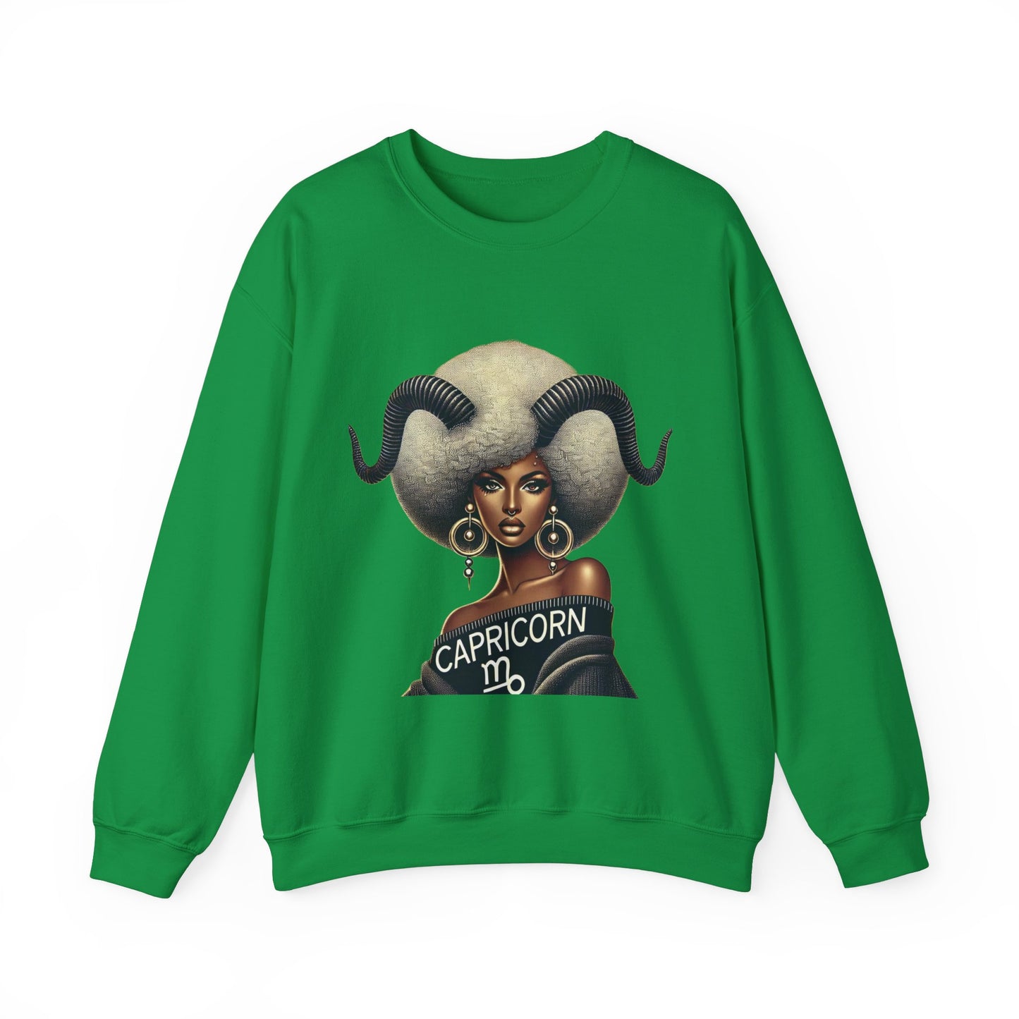 Capricorn Zodiac Sweatshirt for Astrology Lovers - Unisex Heavy Blend® Crewneck